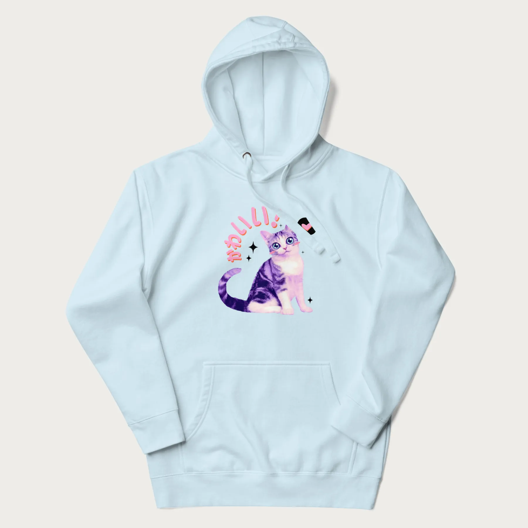 Kawaii Cat Hoodie - Image 10