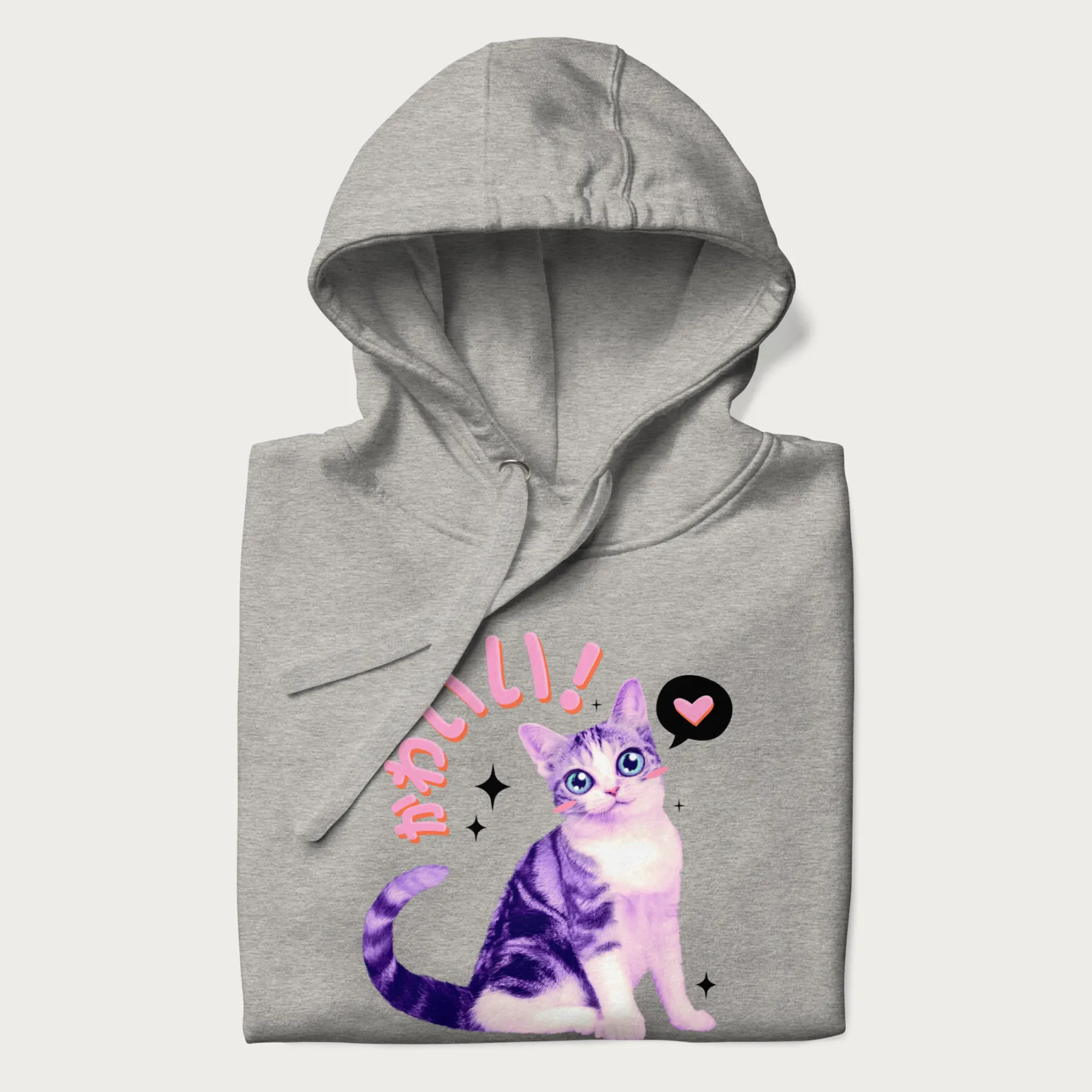 Kawaii Cat Hoodie - Image 11
