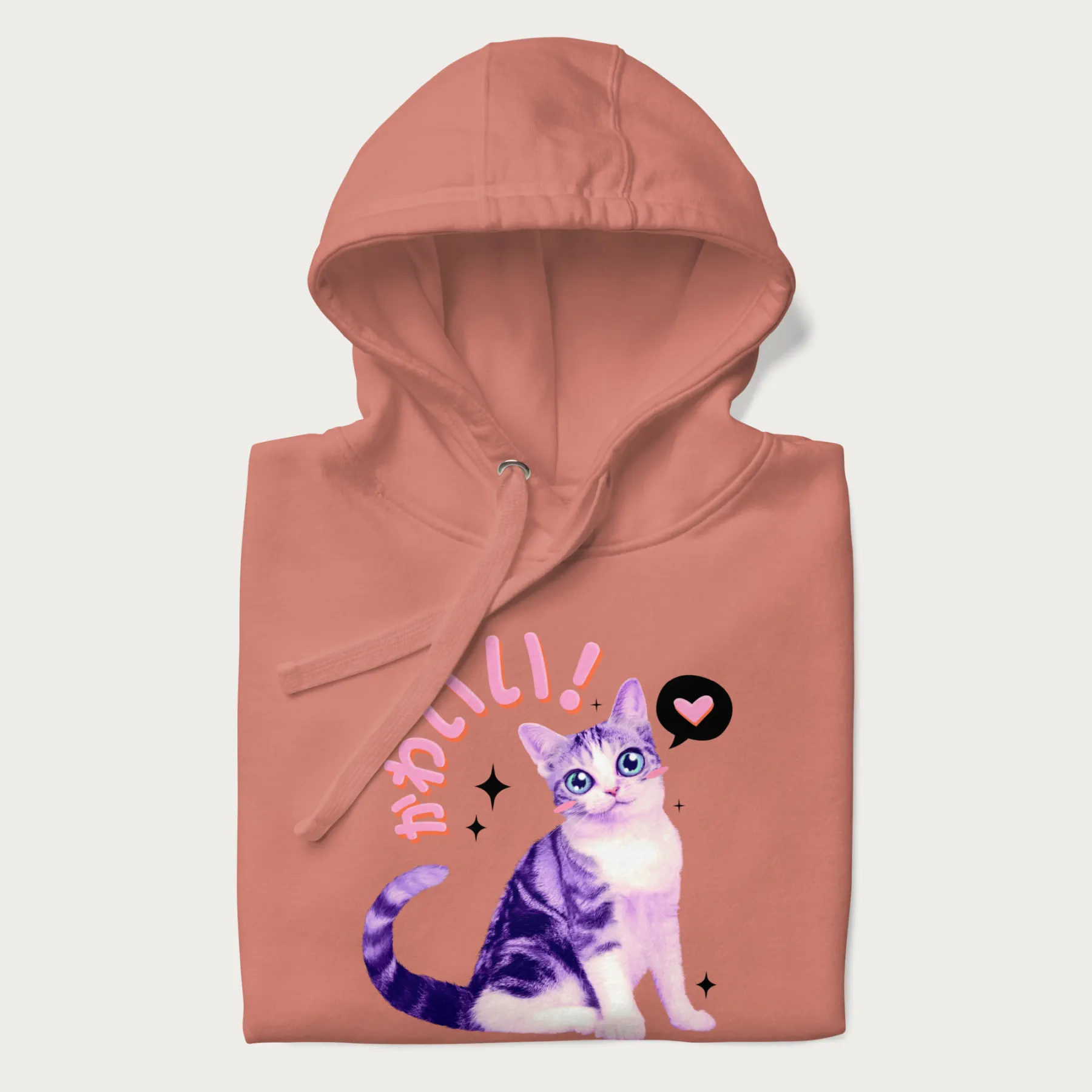 Kawaii Cat Hoodie - Image 13
