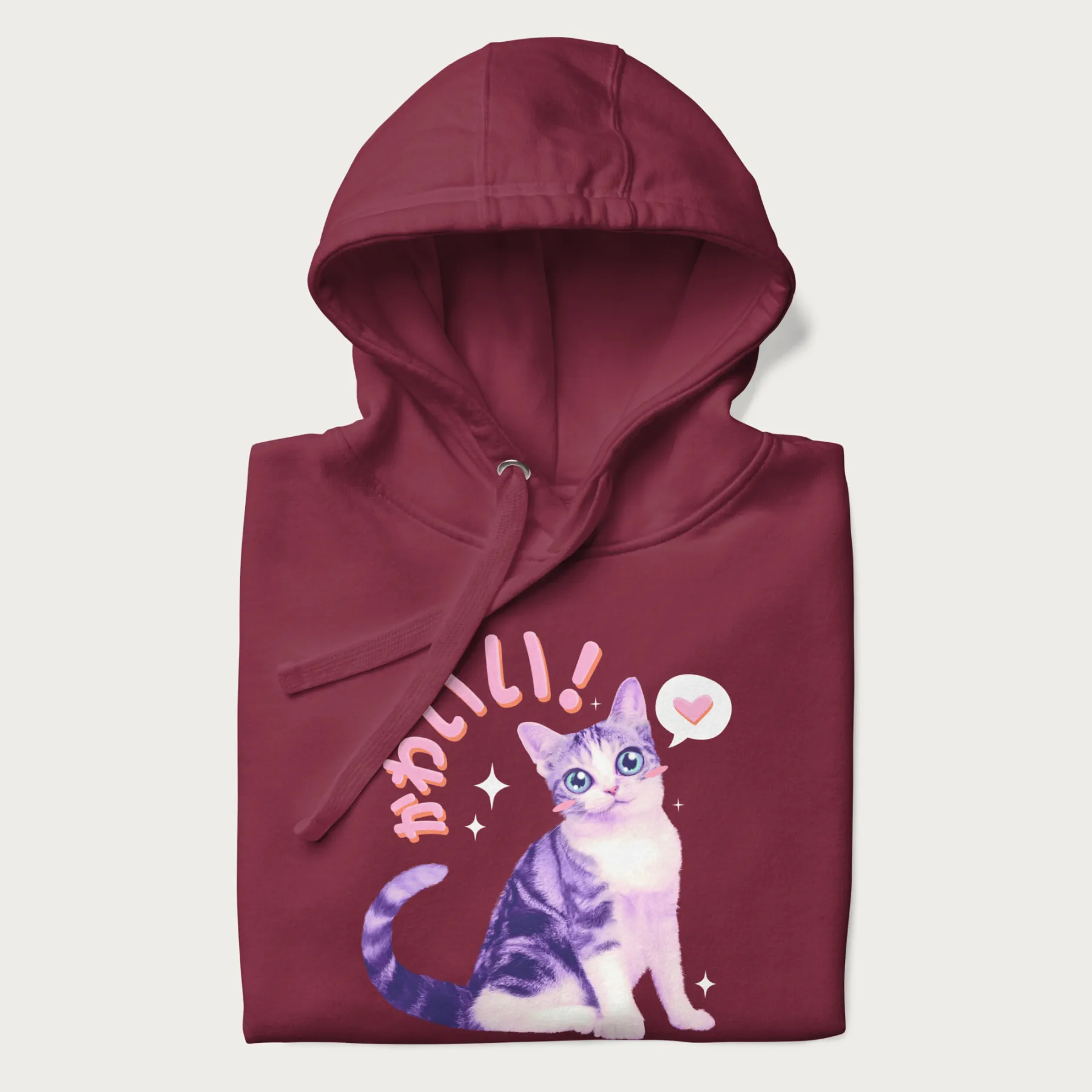 Kawaii Cat Hoodie - Image 15