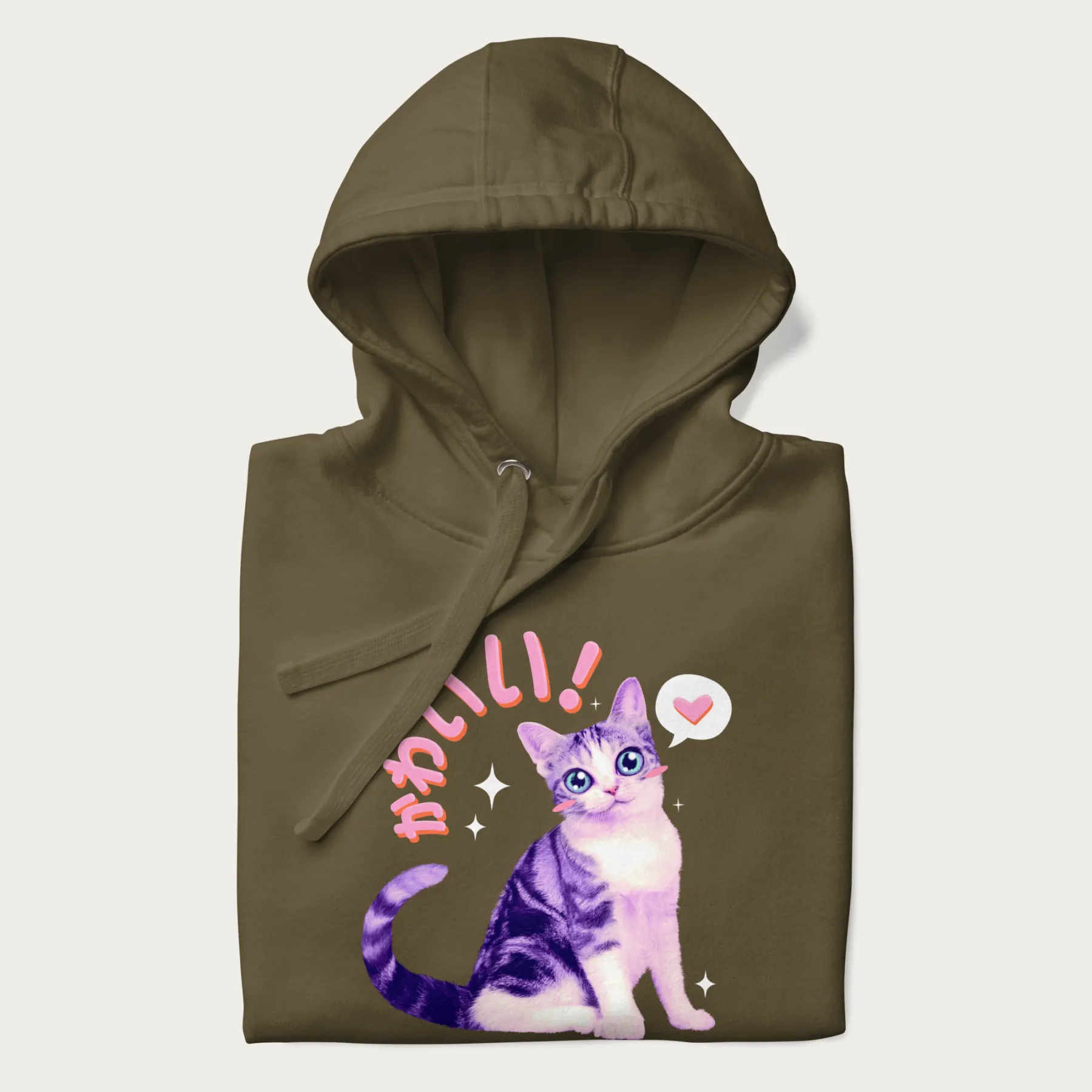 Kawaii Cat Hoodie - Image 17