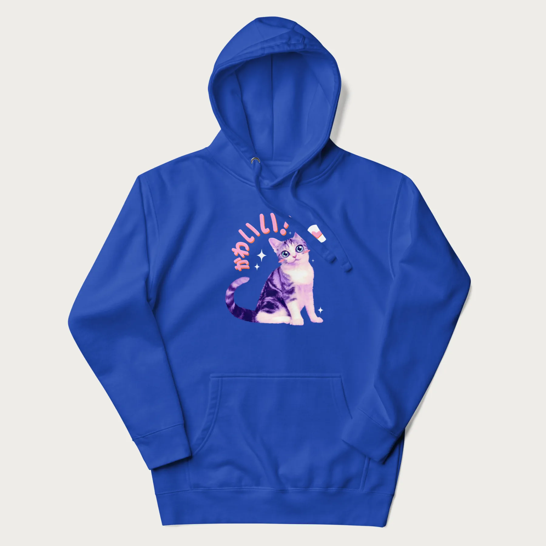 Kawaii Cat Hoodie - Image 22
