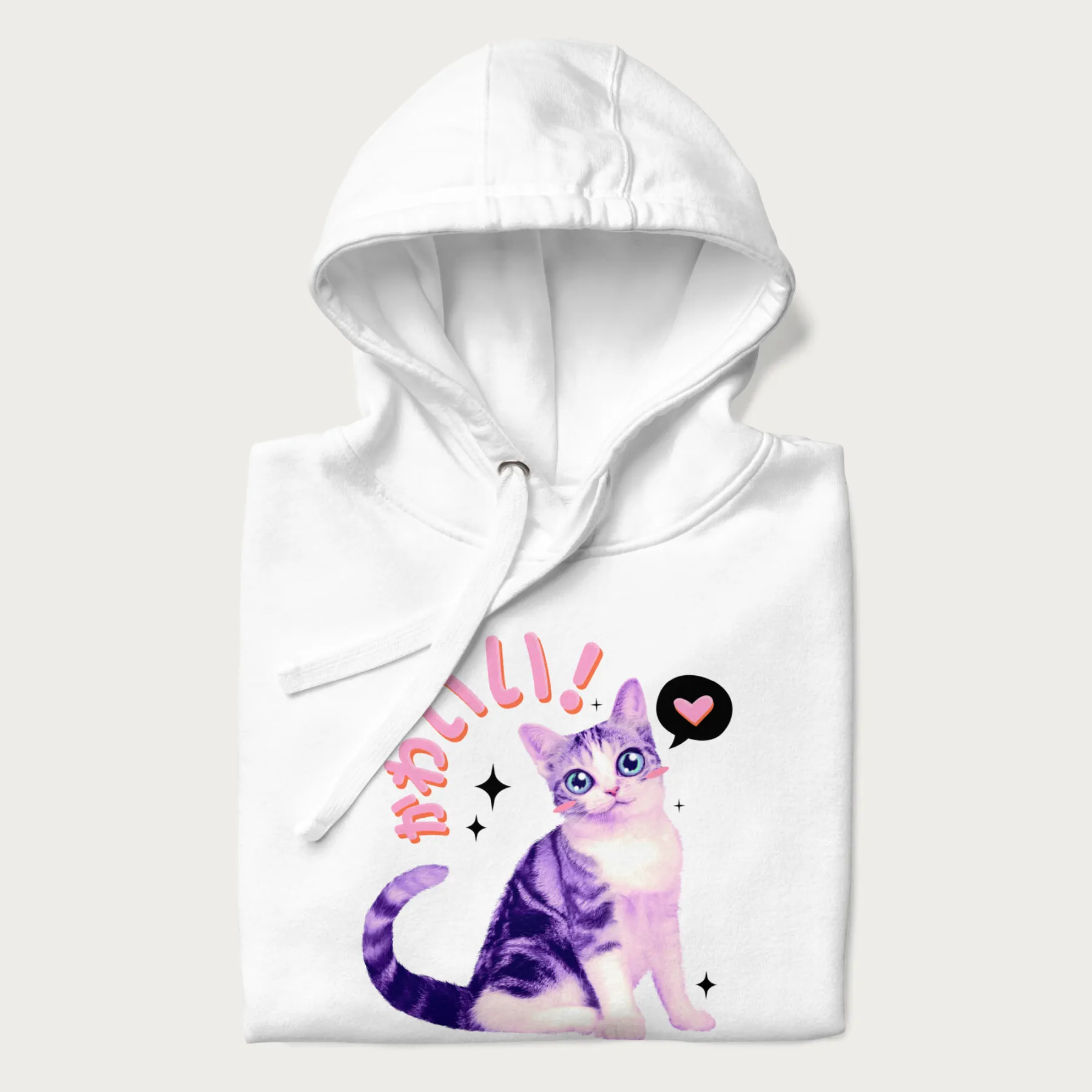 Kawaii Cat Hoodie - Image 23