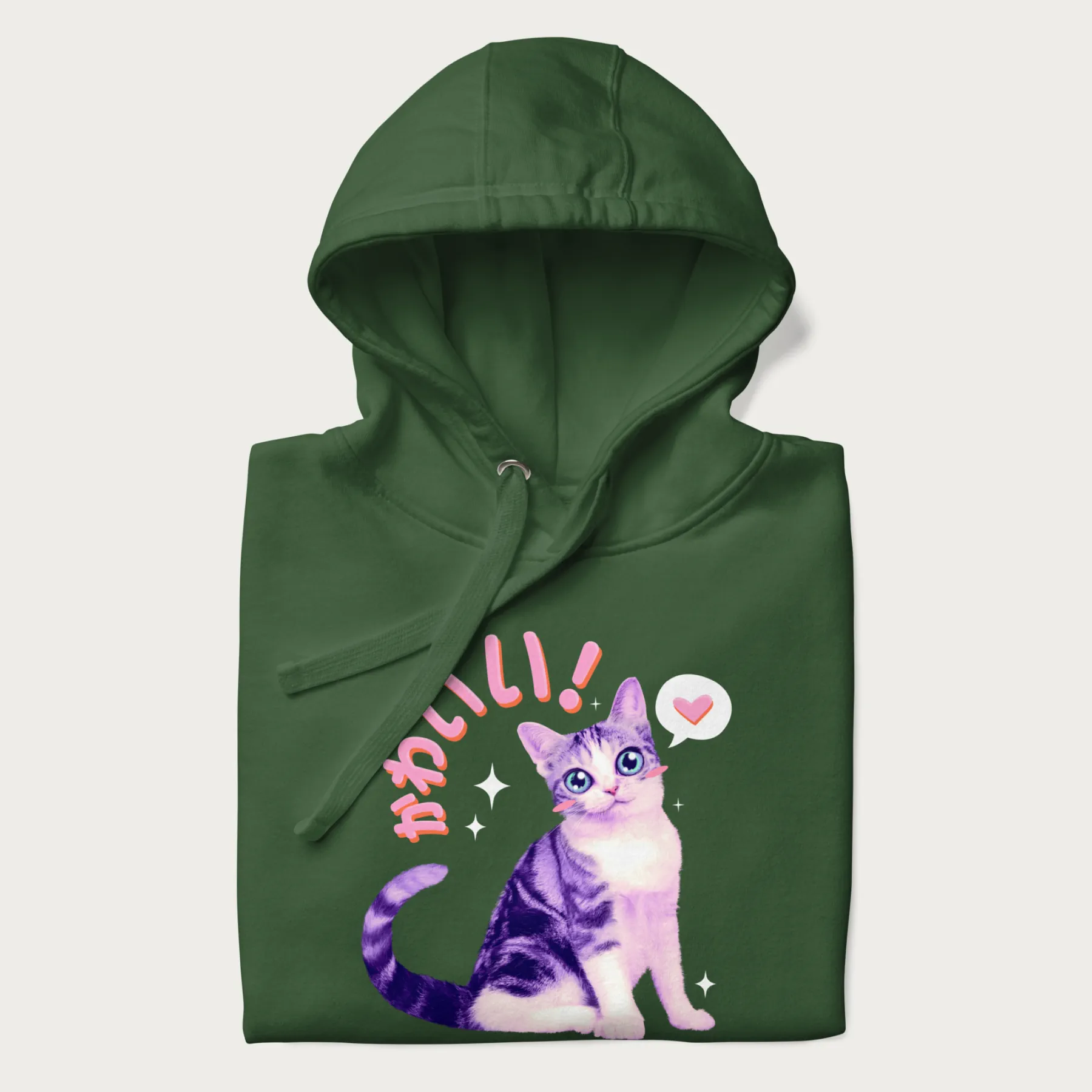 Kawaii Cat Hoodie - Image 5