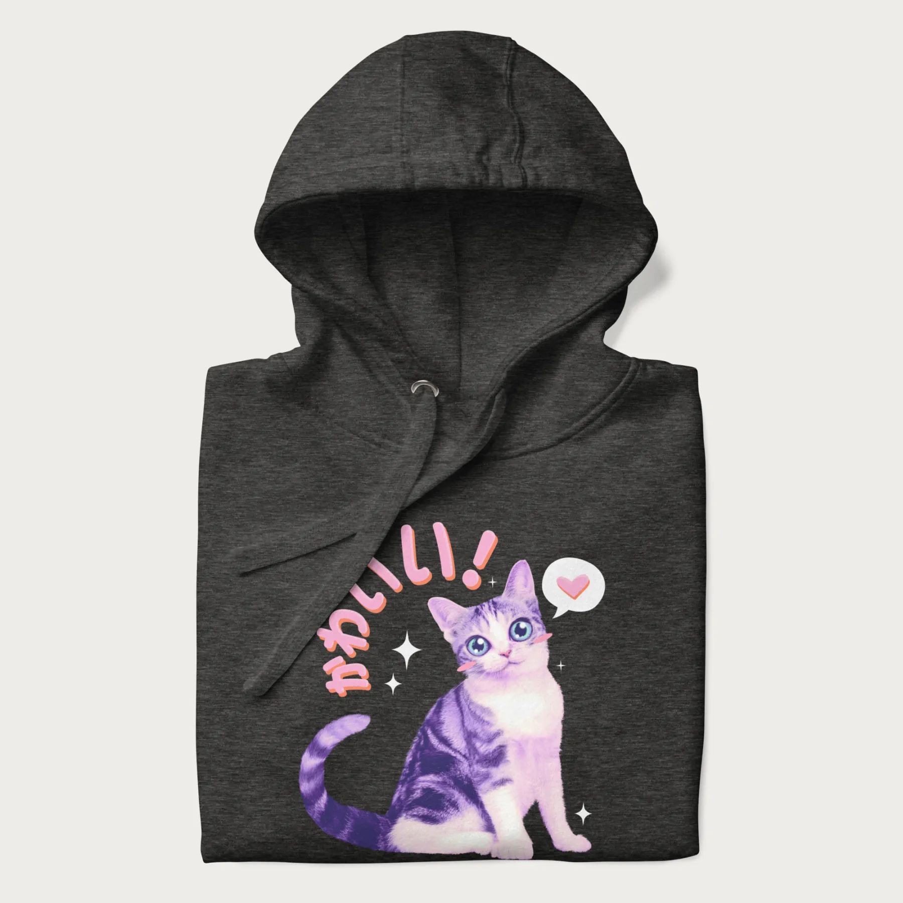 Kawaii Cat Hoodie - Image 7