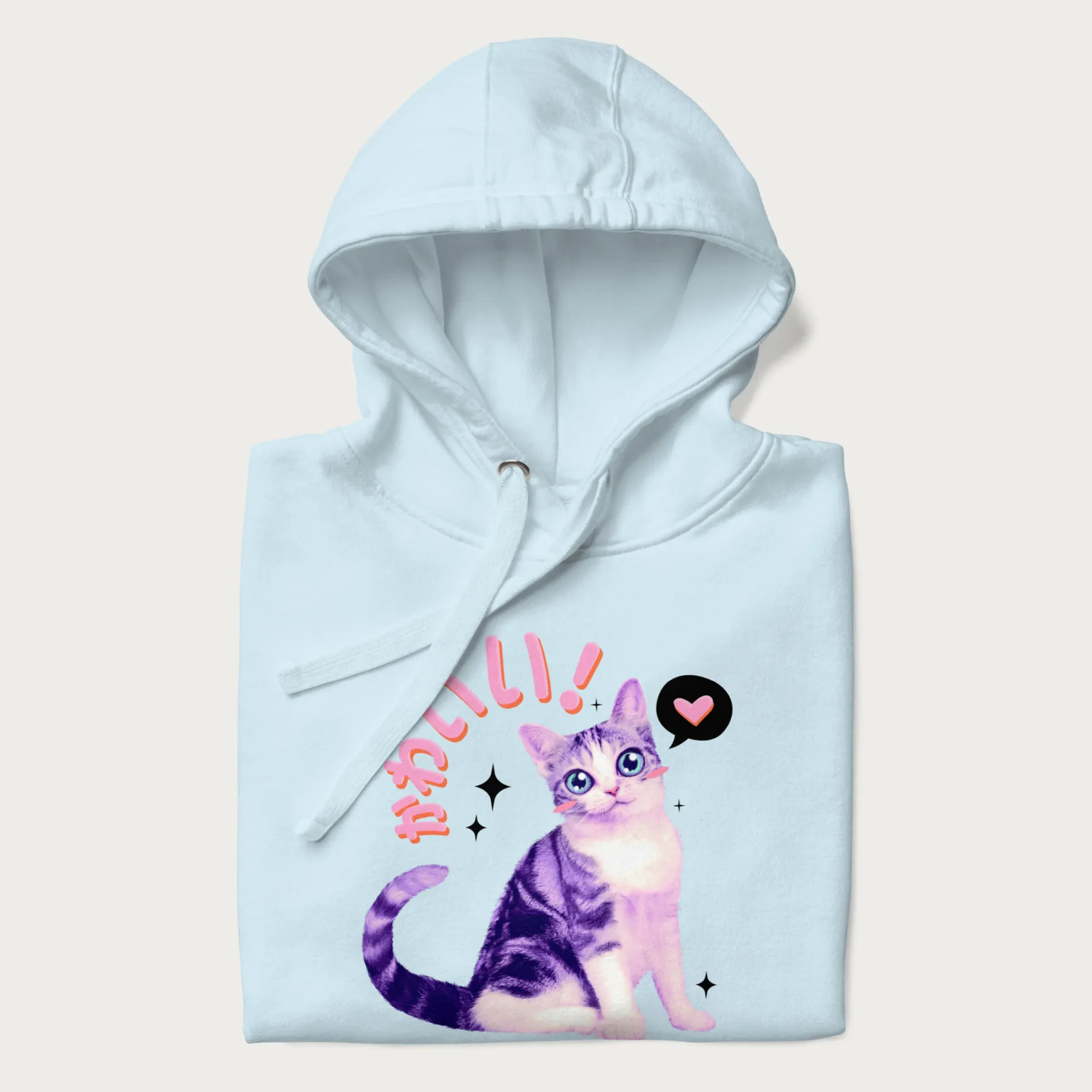 Kawaii Cat Hoodie - Image 9