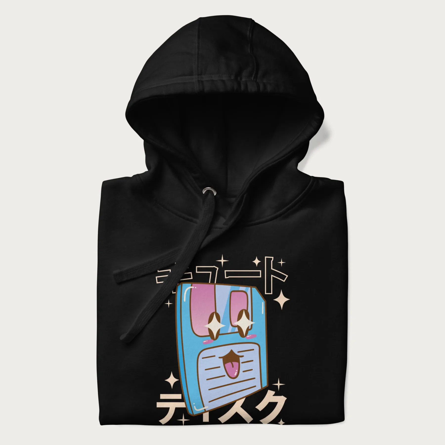 Kawaii Floppy Disk Japanese Hoodie - Image 3
