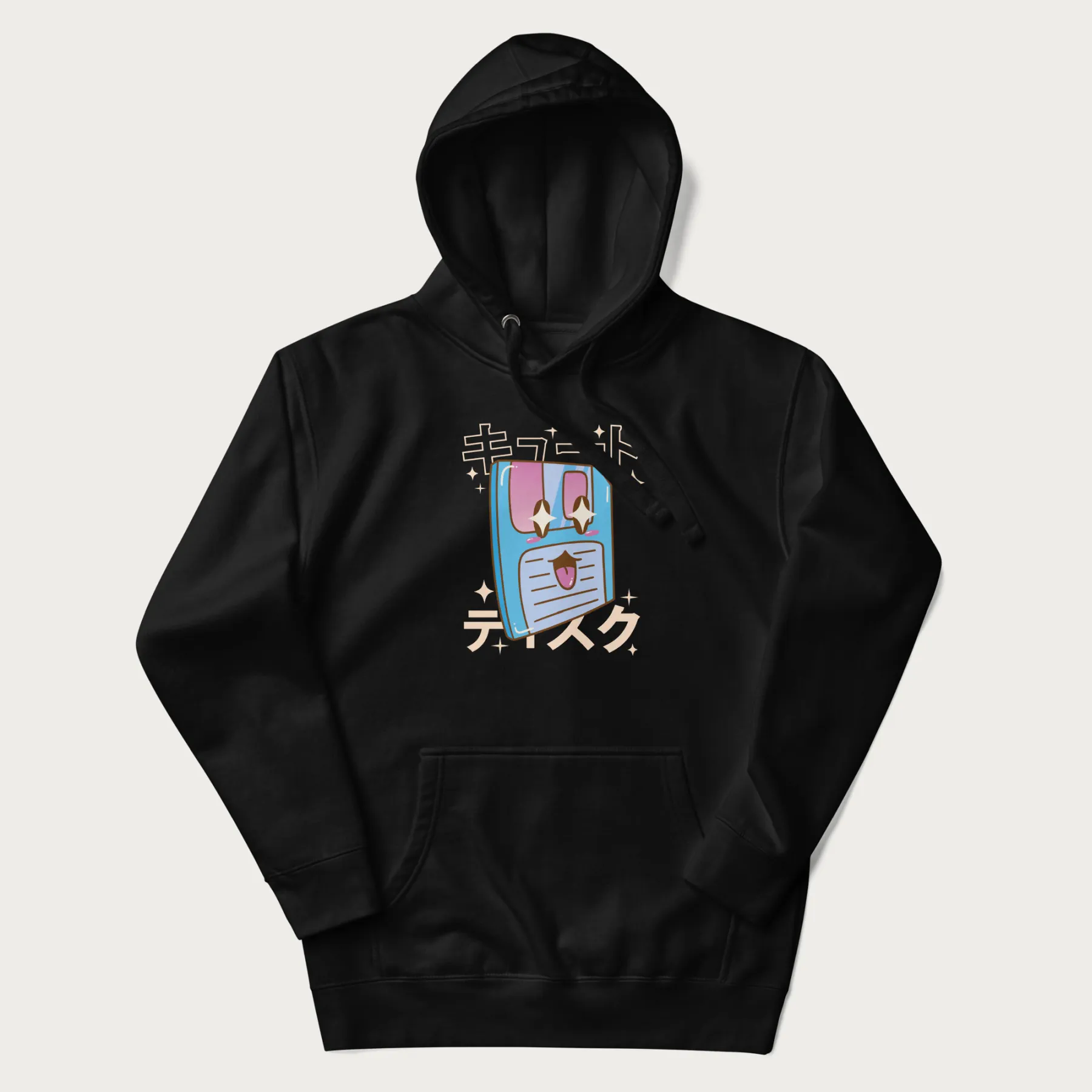 Kawaii Floppy Disk Japanese Hoodie - Image 4