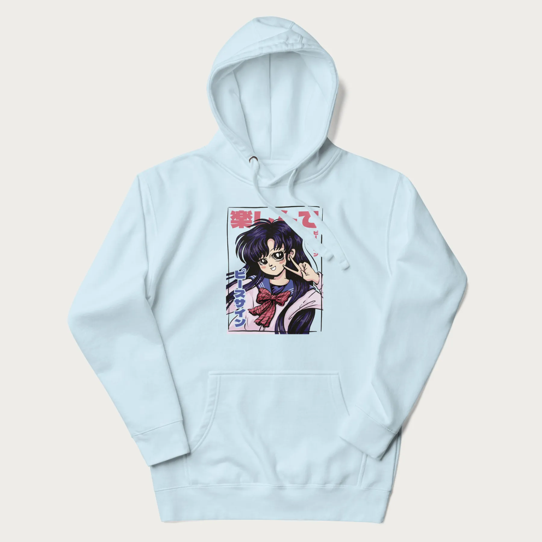 Kawaii Japanese Anime Girl Hoodie - Image 10