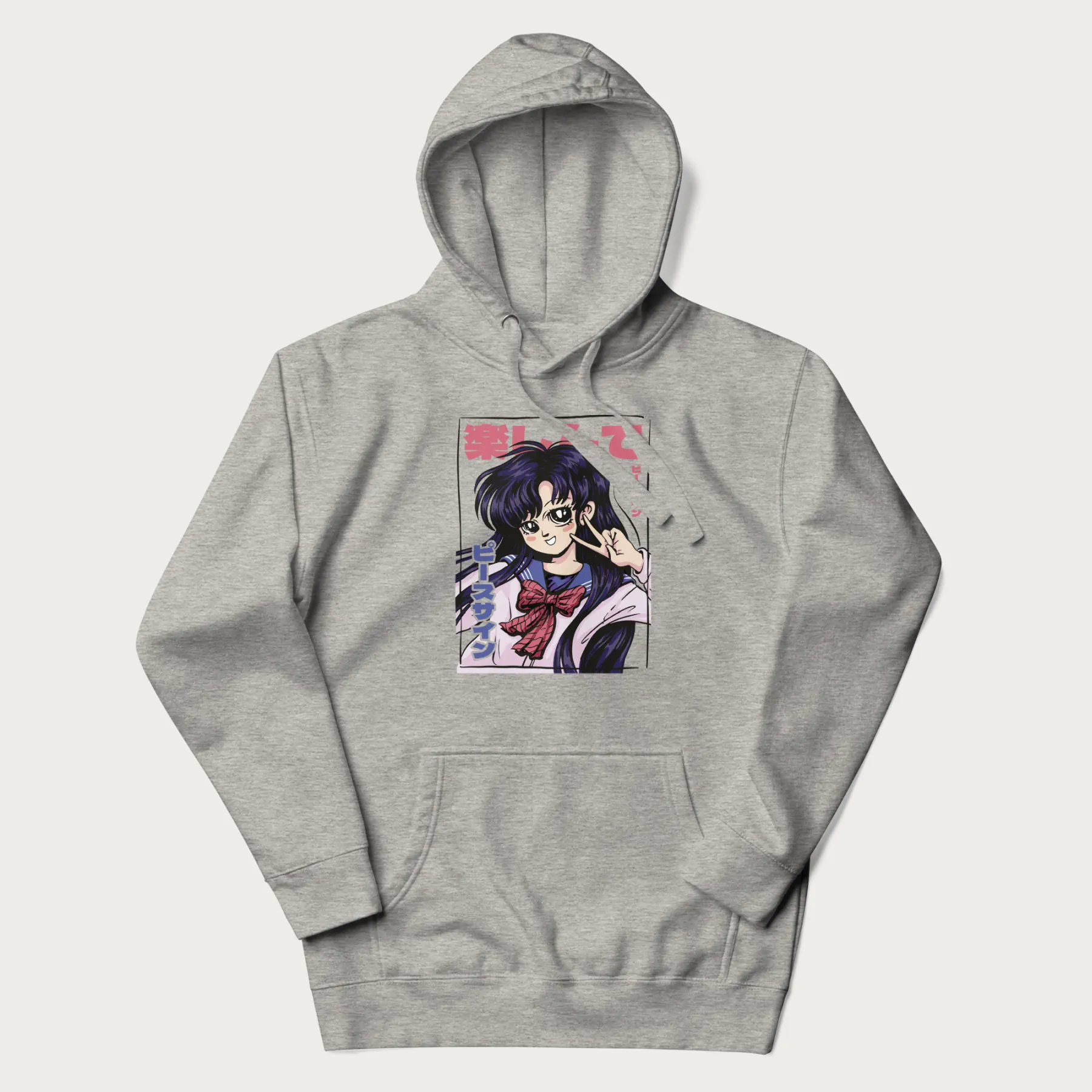 Kawaii Japanese Anime Girl Hoodie - Image 12