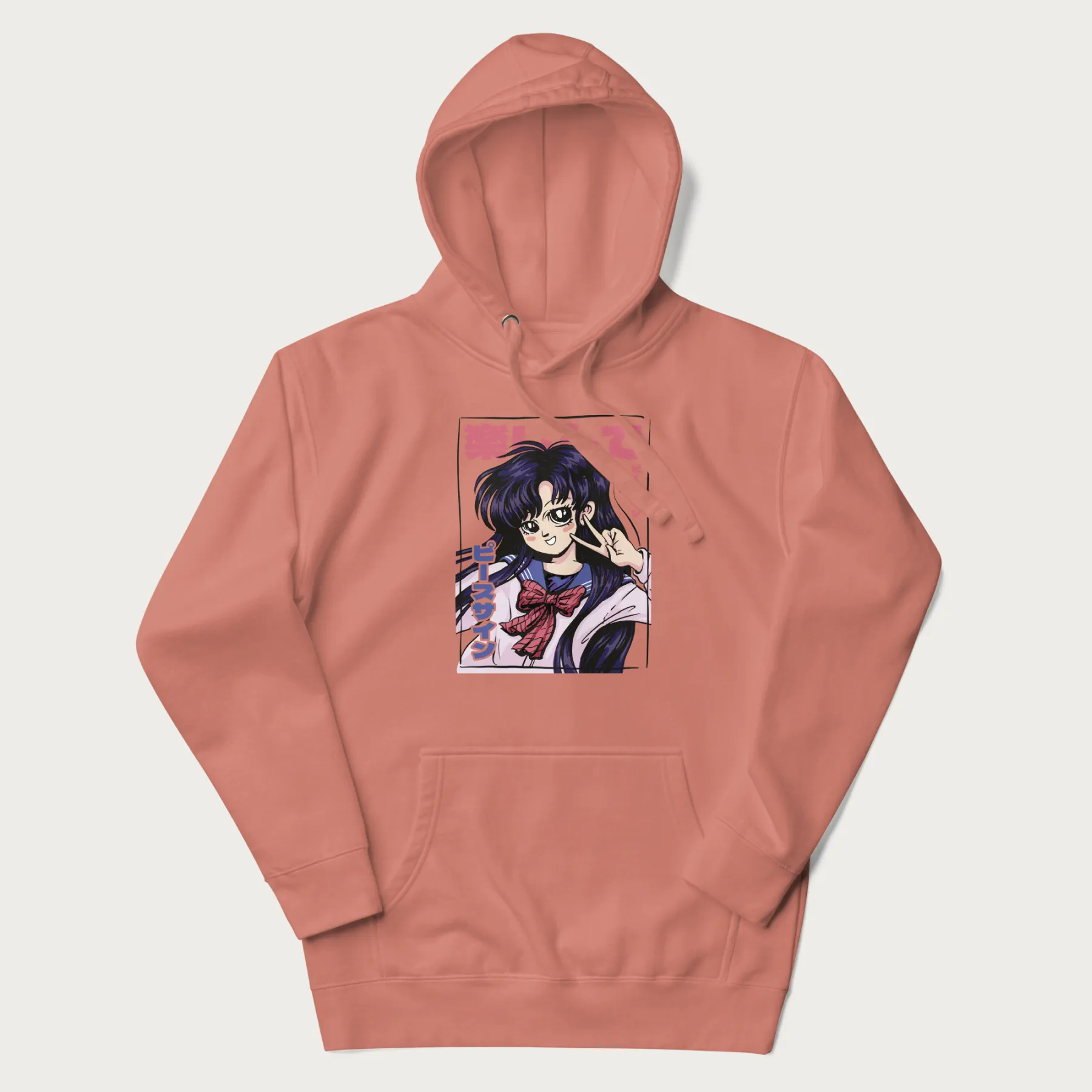 Kawaii Japanese Anime Girl Hoodie - Image 14