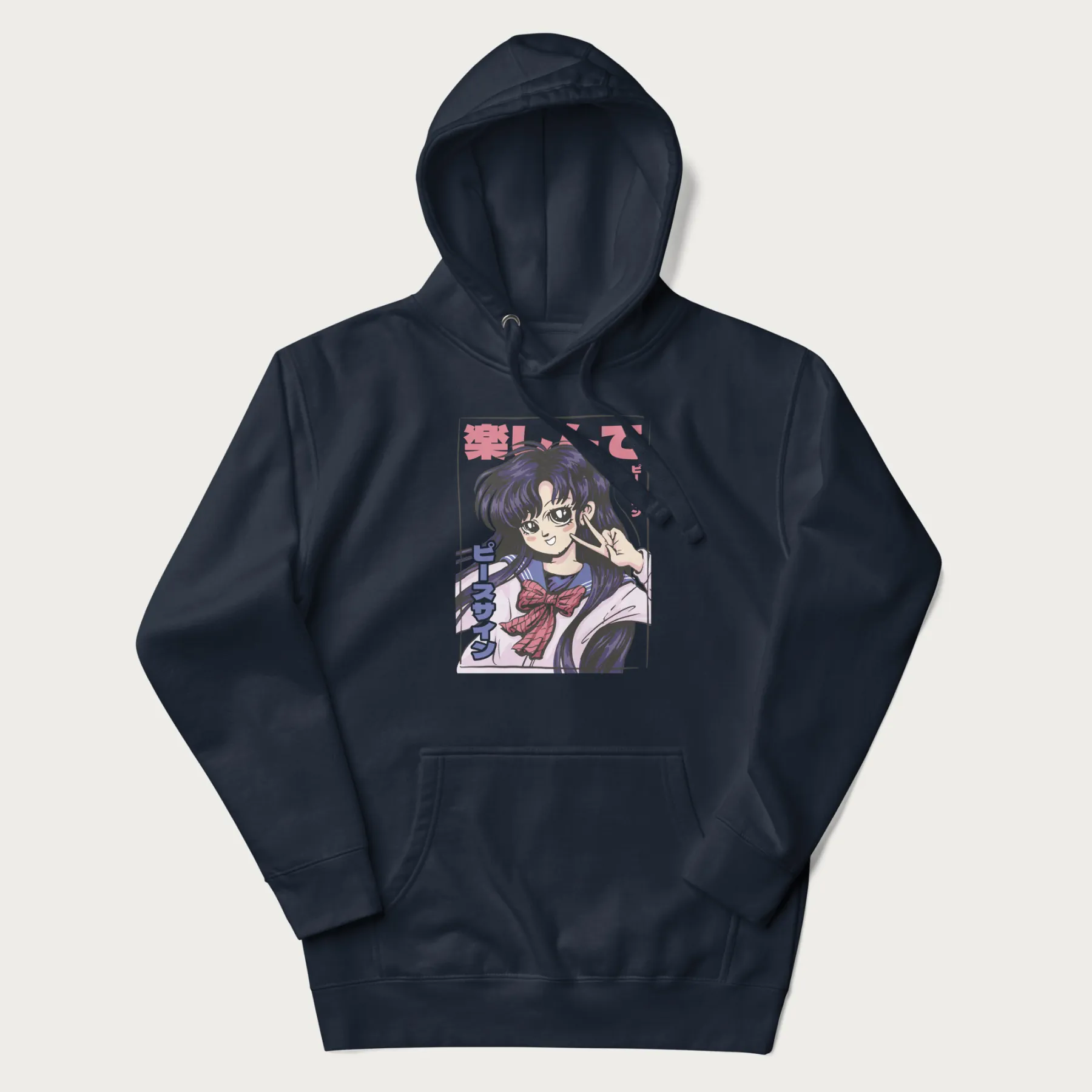 Kawaii Japanese Anime Girl Hoodie - Image 20