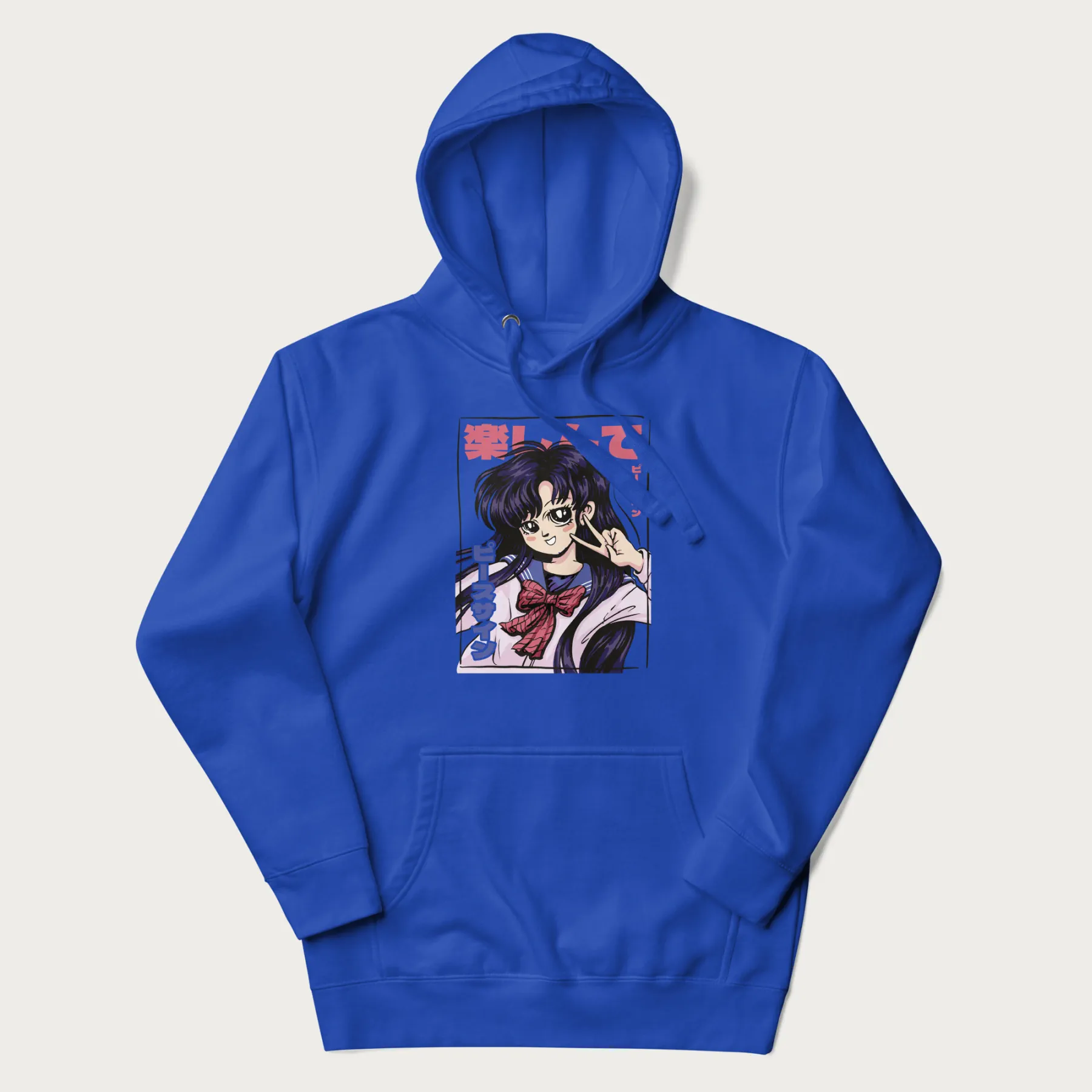 Kawaii Japanese Anime Girl Hoodie - Image 22