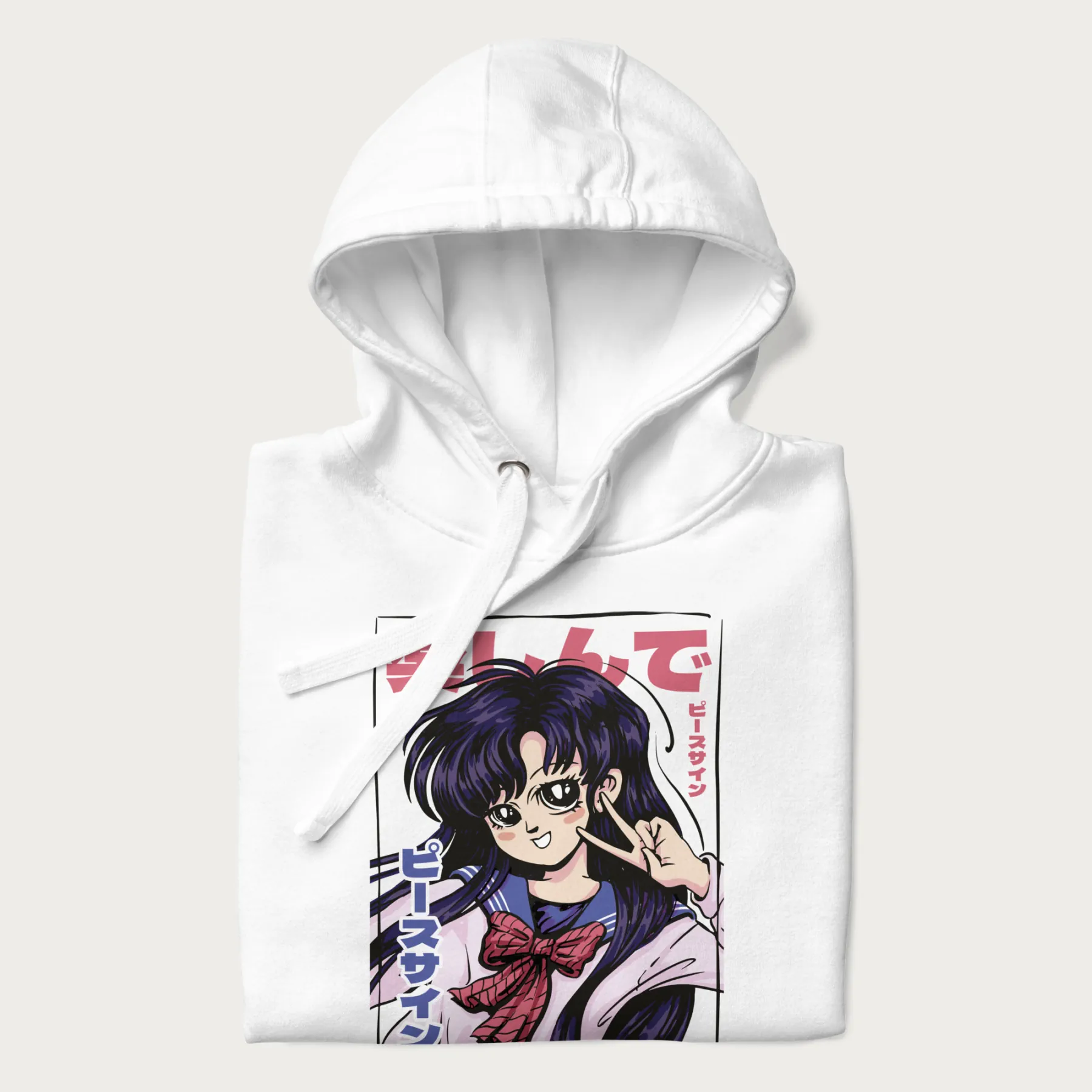 Kawaii Japanese Anime Girl Hoodie - Image 23