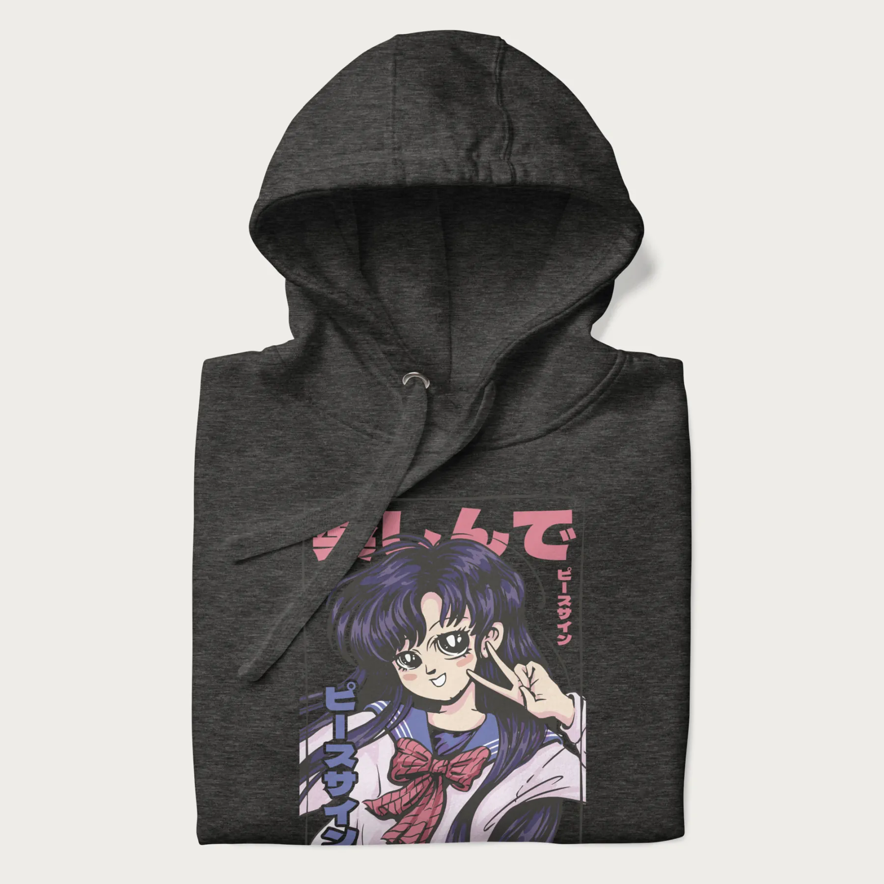 Kawaii Japanese Anime Girl Hoodie - Image 5