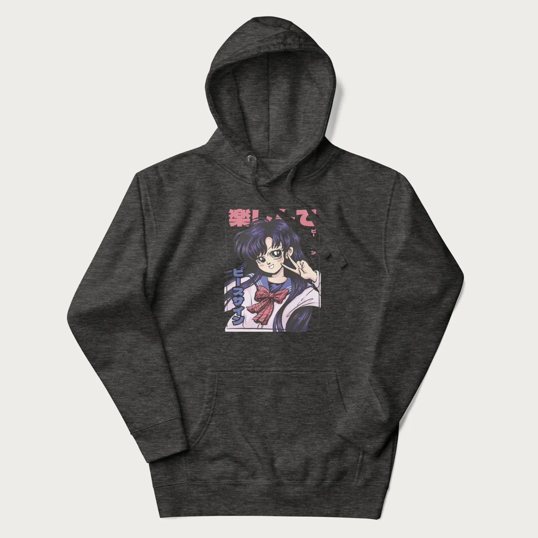 Kawaii Japanese Anime Girl Hoodie - Image 6
