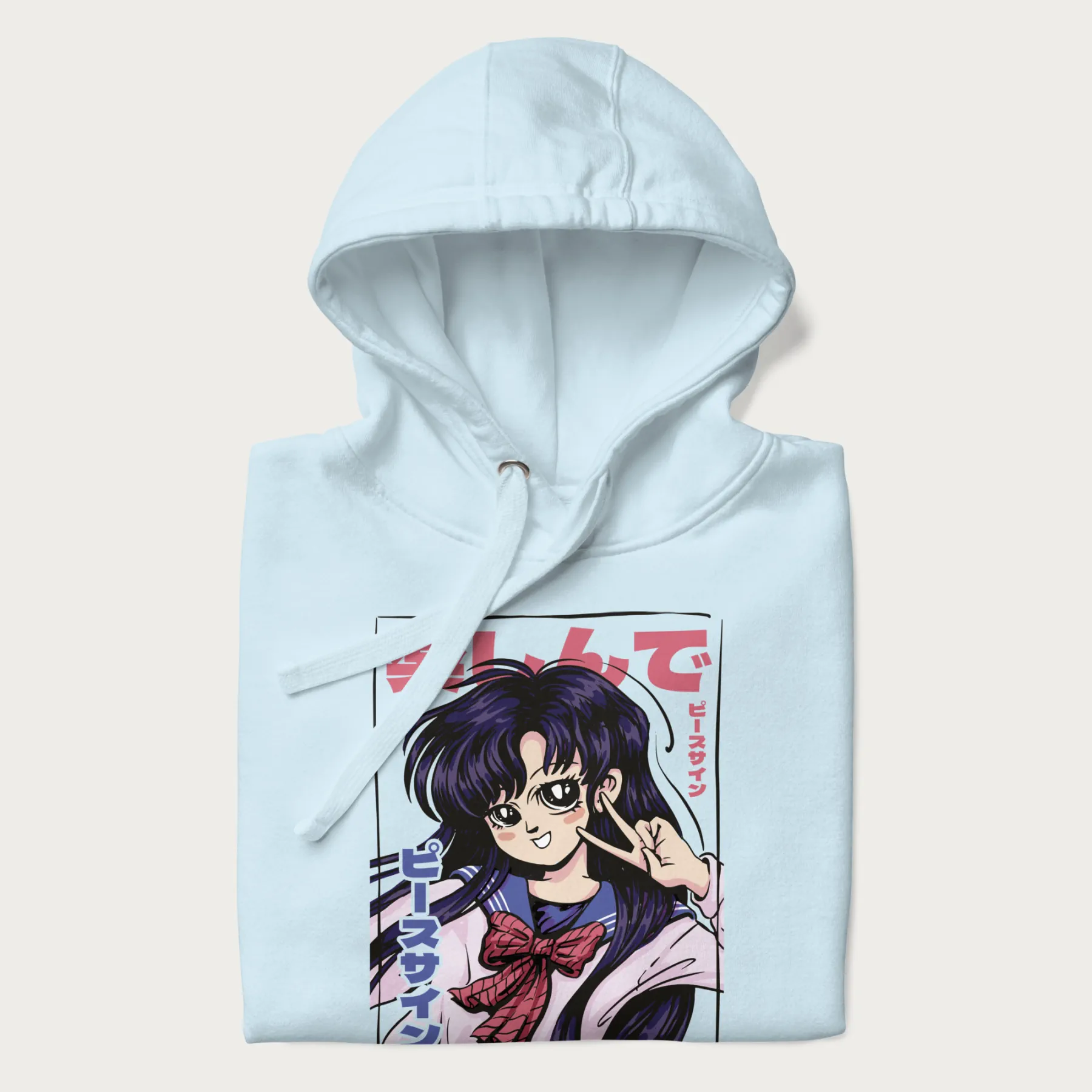 Kawaii Japanese Anime Girl Hoodie - Image 9