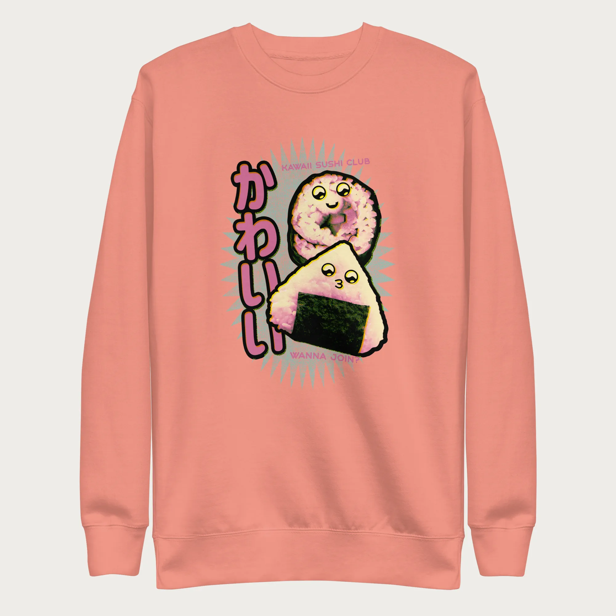 Kawaii Sushi Club Japanese Sweatshirt - Image 10