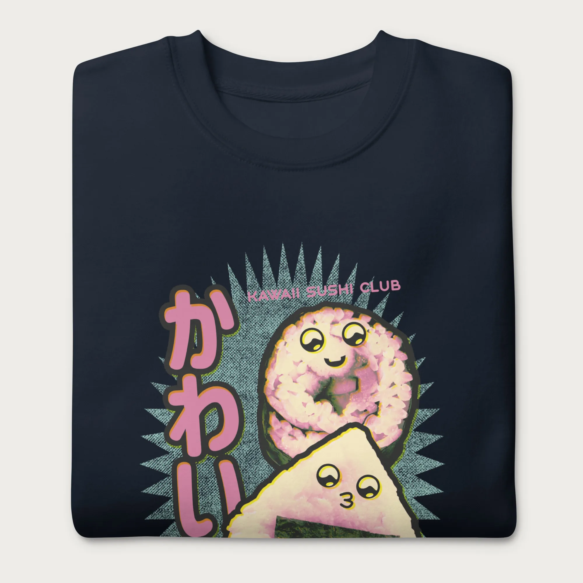 Kawaii Sushi Club Japanese Sweatshirt - Image 11