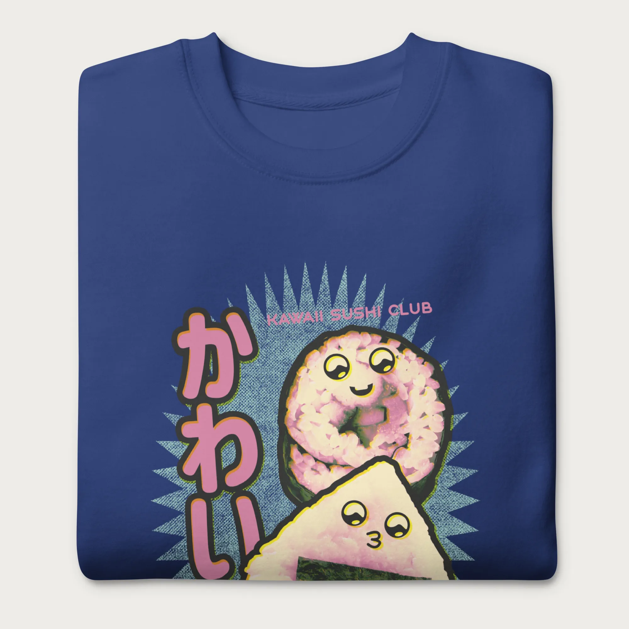 Kawaii Sushi Club Japanese Sweatshirt - Image 13