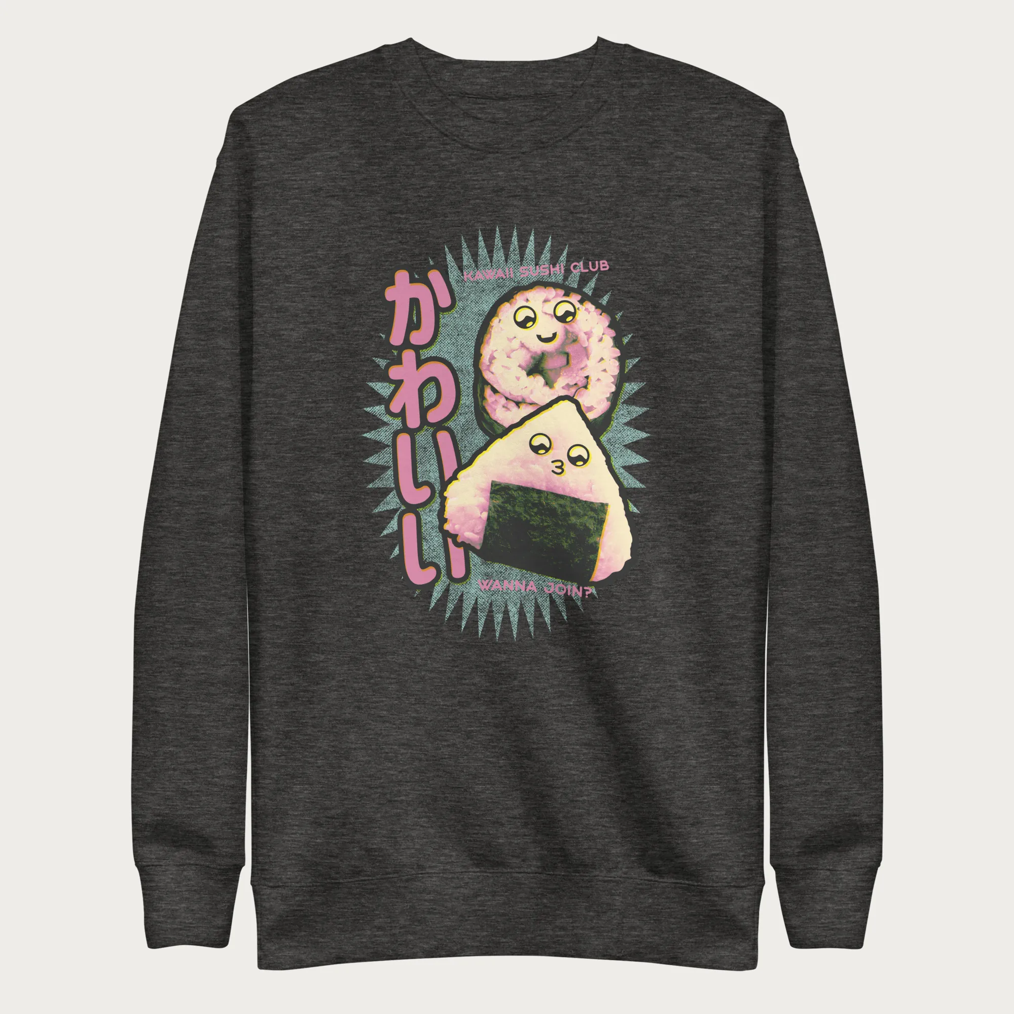 Kawaii Sushi Club Japanese Sweatshirt - Image 6
