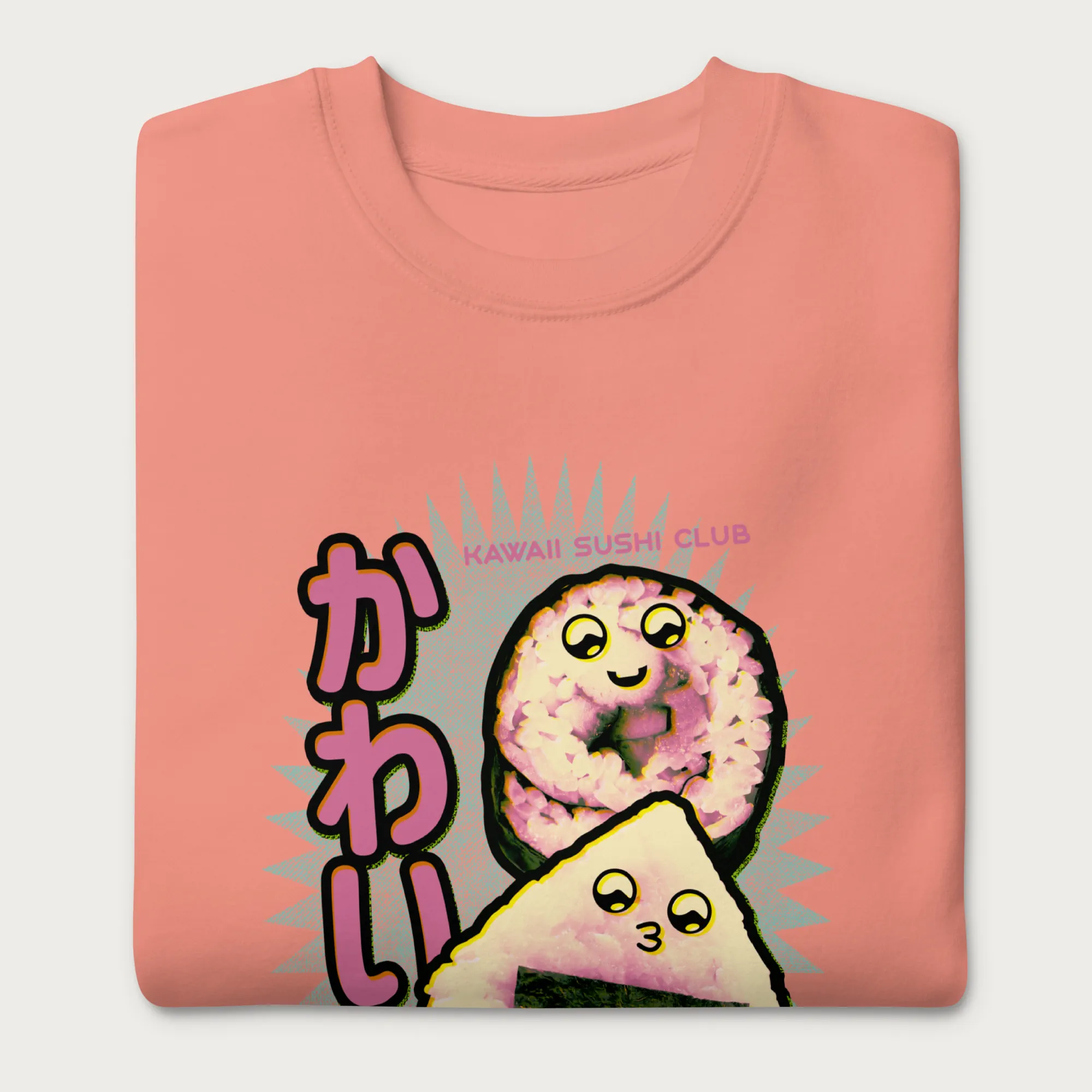 Kawaii Sushi Club Japanese Sweatshirt - Image 9