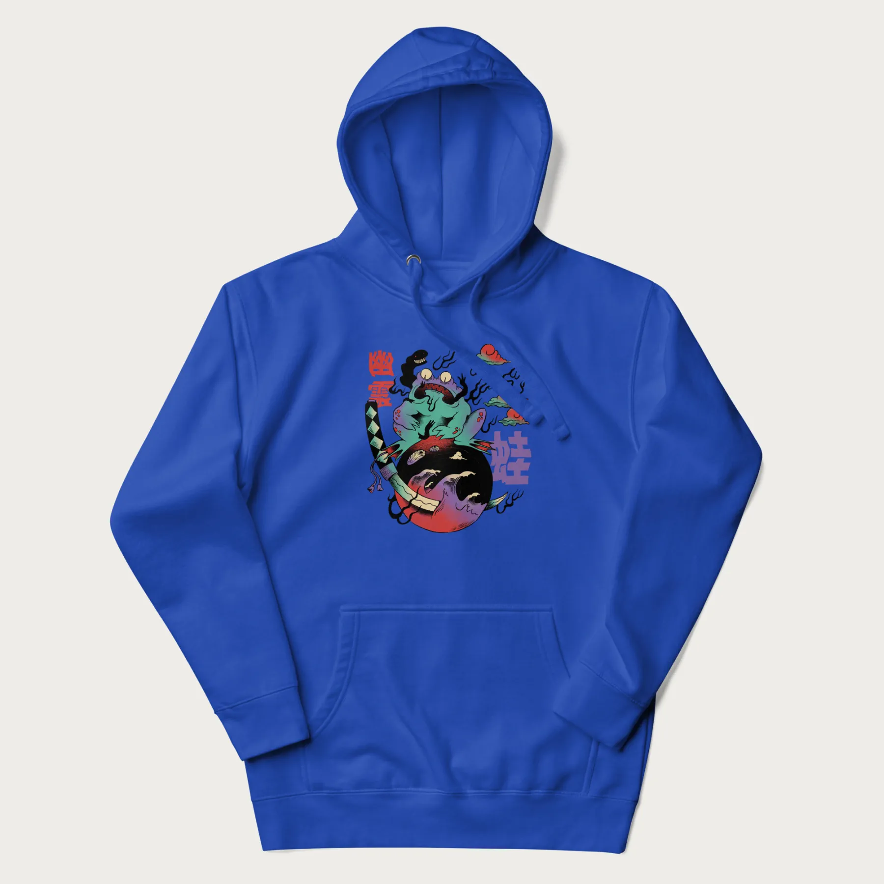 Psychedelic Japanese Frog Hoodie - Image 22