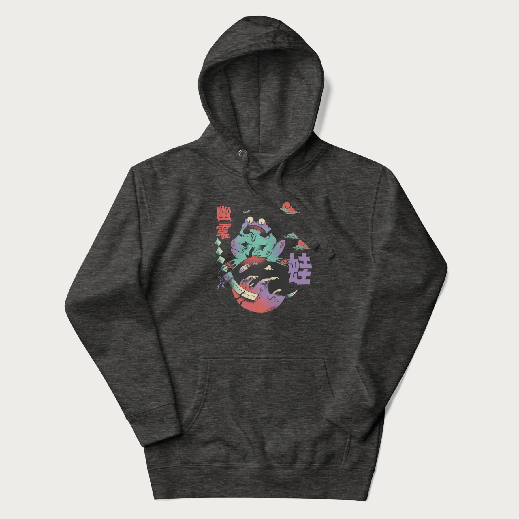 Psychedelic Japanese Frog Hoodie - Image 6