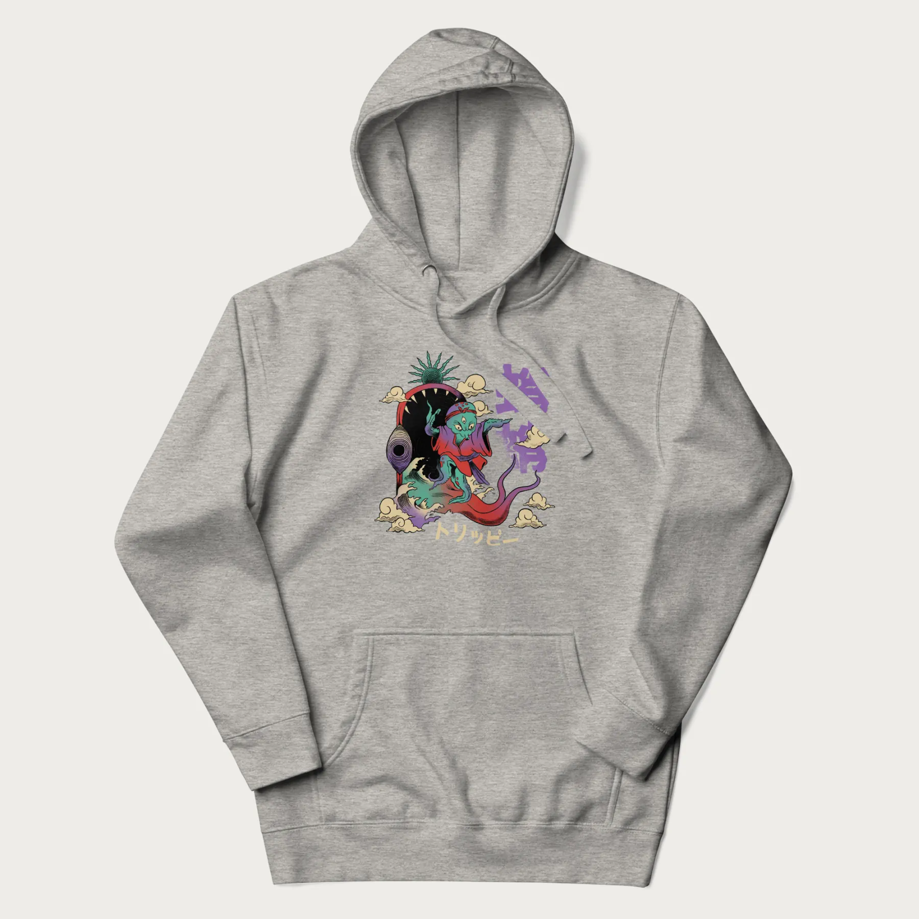 Psychedelic Japanese Octopus Hoodie - Image 12