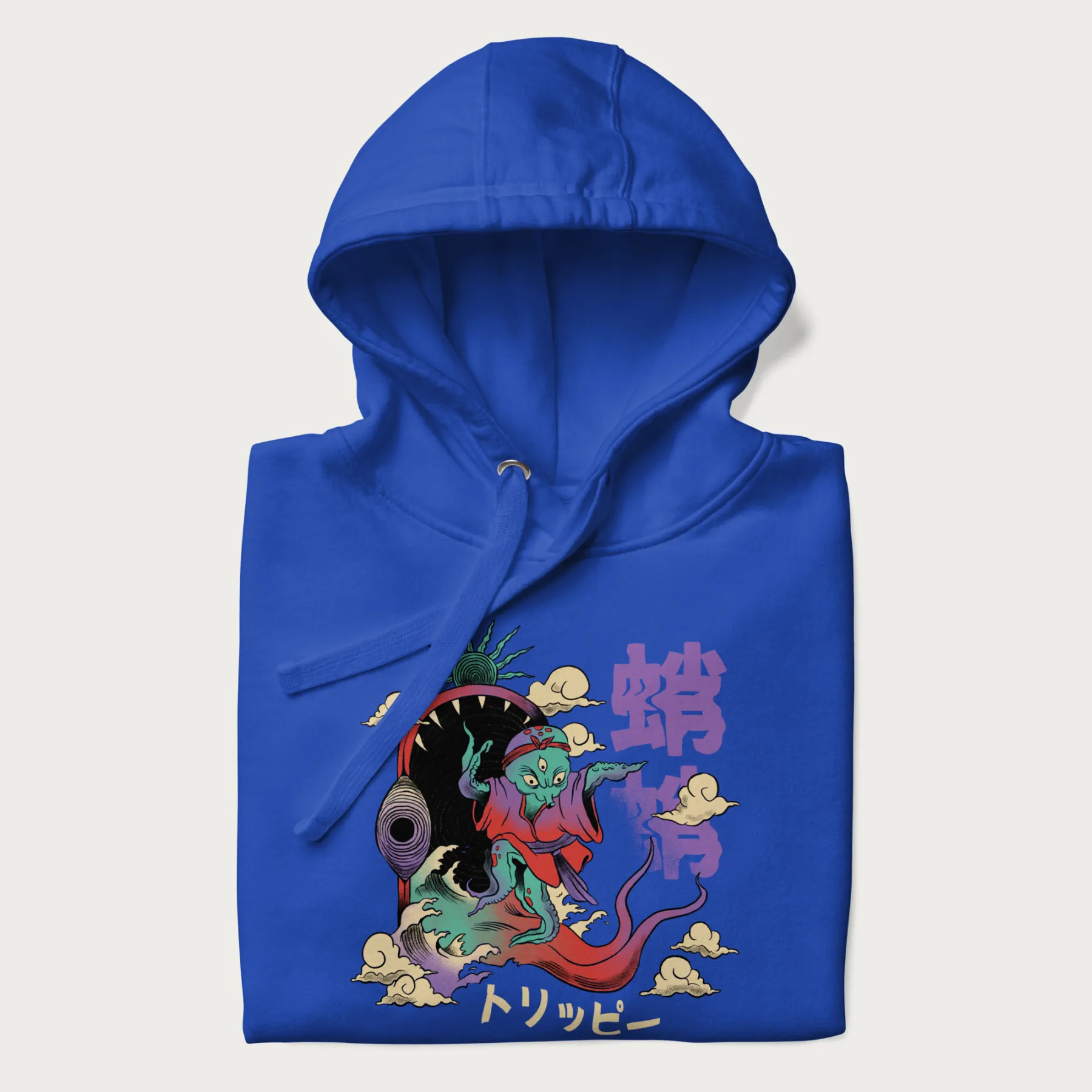 Psychedelic Japanese Octopus Hoodie - Image 21