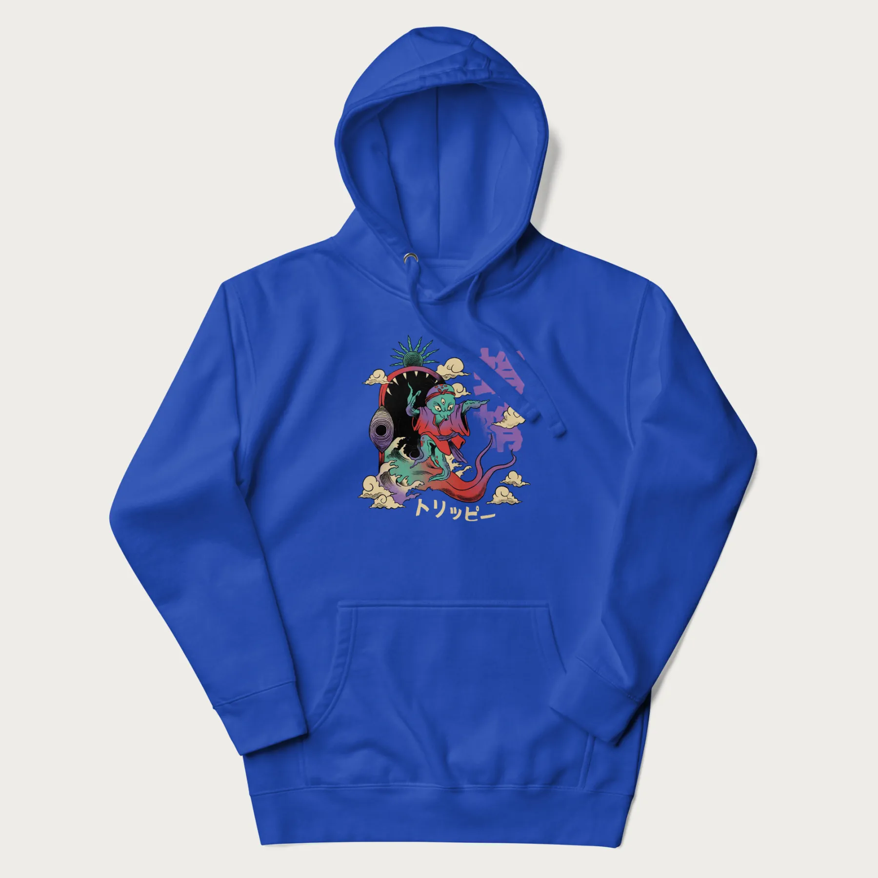 Psychedelic Japanese Octopus Hoodie - Image 22