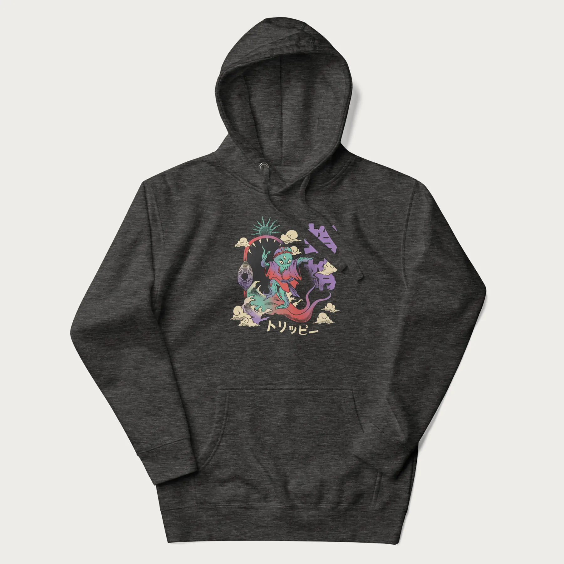Psychedelic Japanese Octopus Hoodie - Image 6