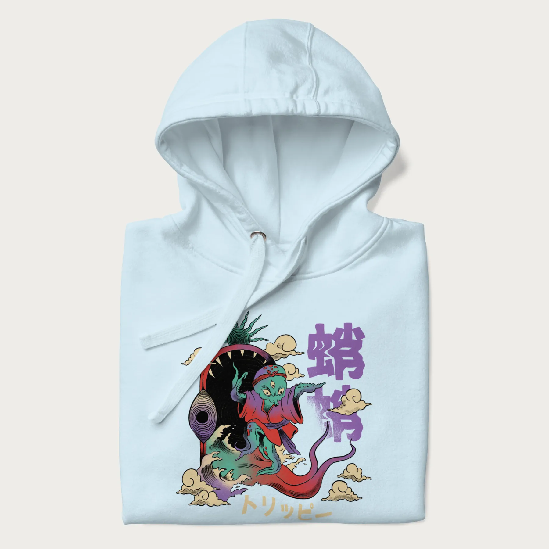 Psychedelic Japanese Octopus Hoodie - Image 9