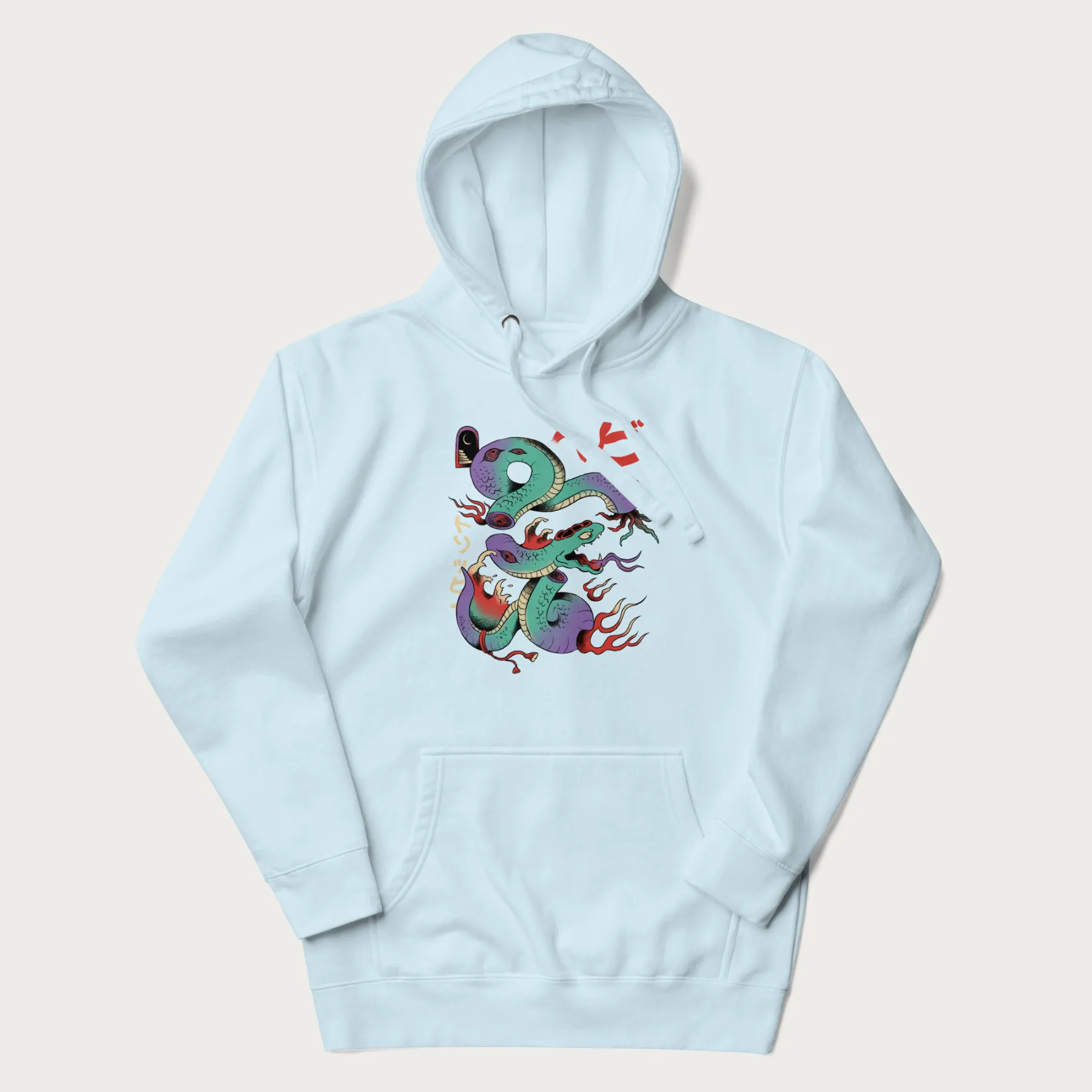 Psychedelic Japanese Snake Hoodie - Image 10