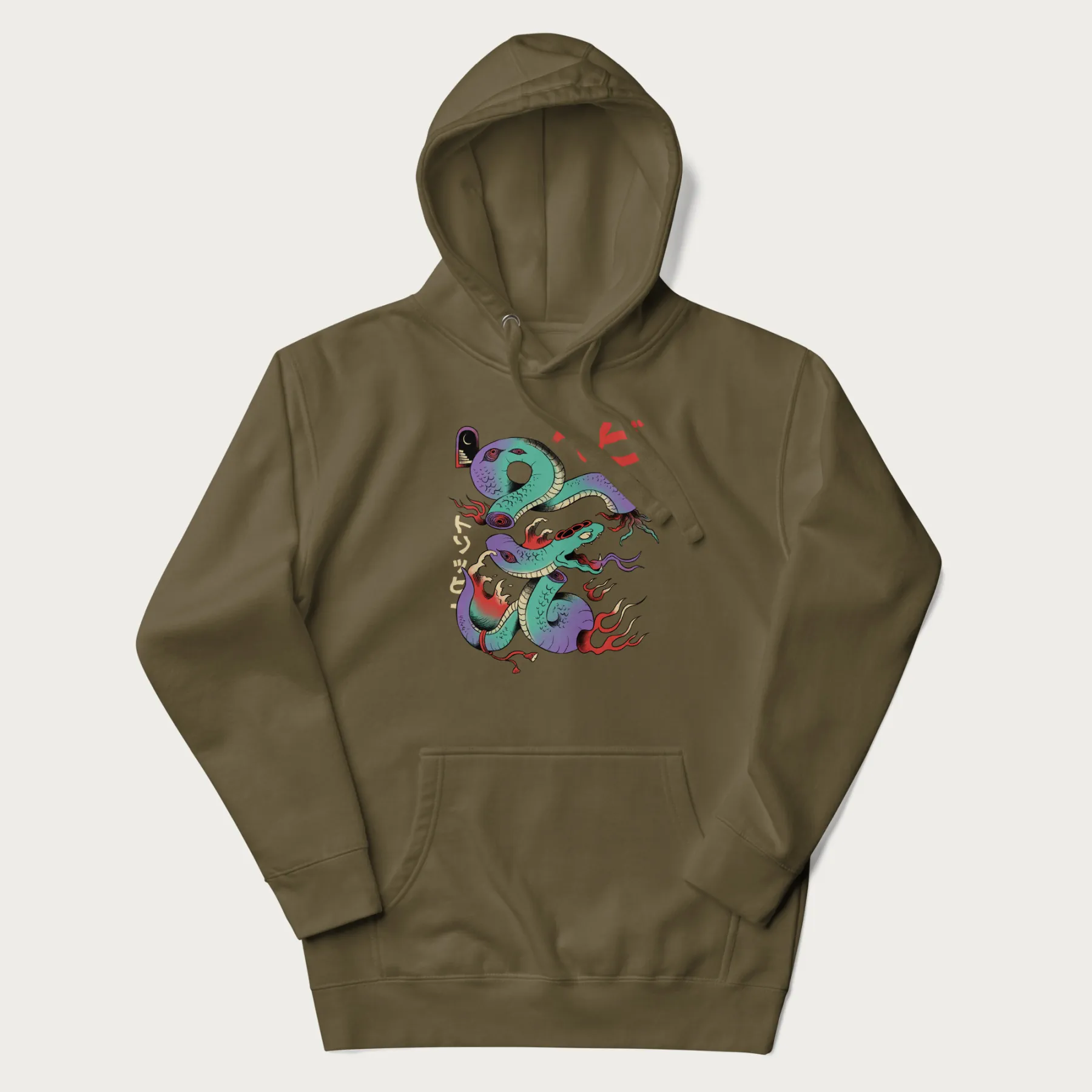 Psychedelic Japanese Snake Hoodie - Image 18