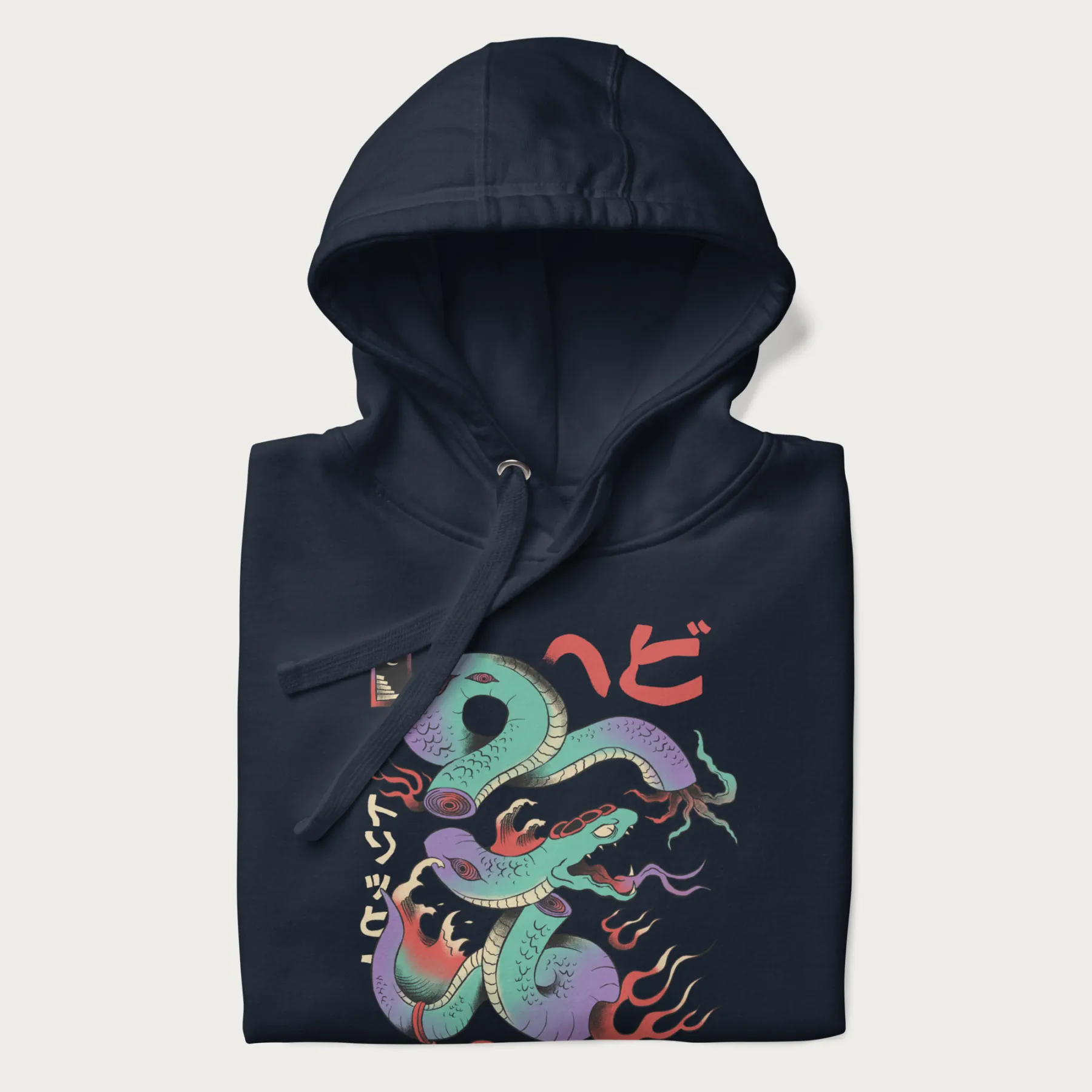 Psychedelic Japanese Snake Hoodie - Image 19