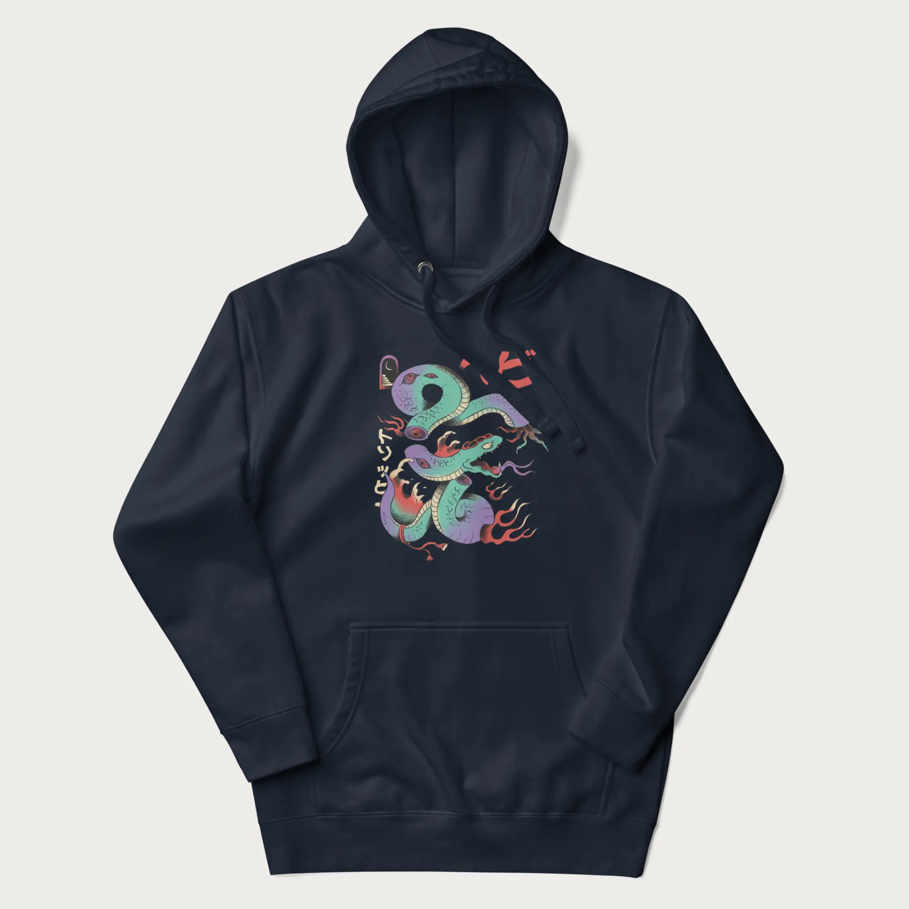 Psychedelic Japanese Snake Hoodie - Image 20