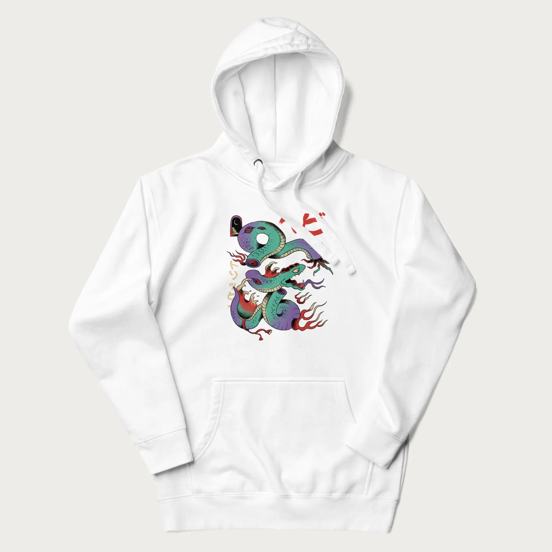 Psychedelic Japanese Snake Hoodie - Image 24