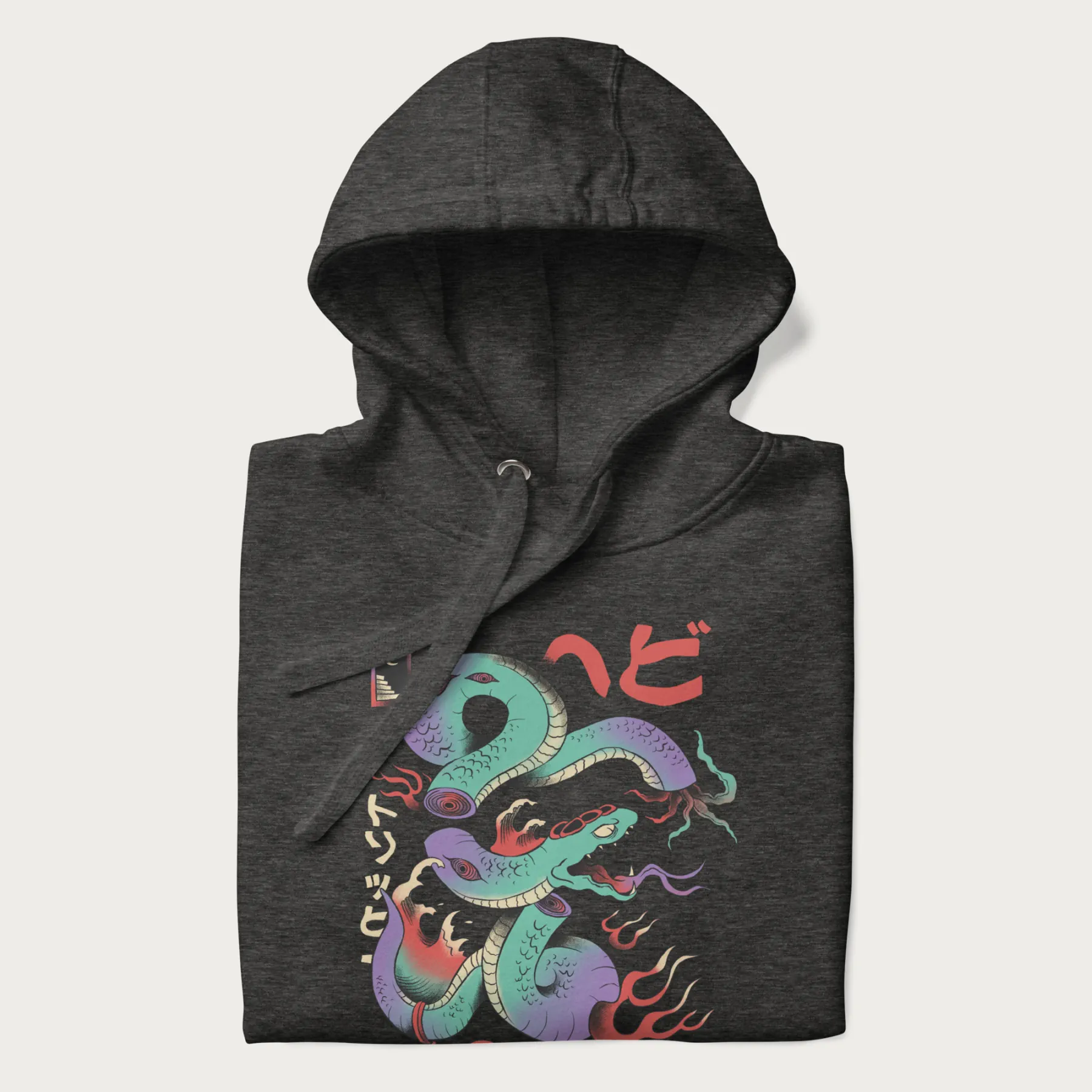 Psychedelic Japanese Snake Hoodie - Image 5