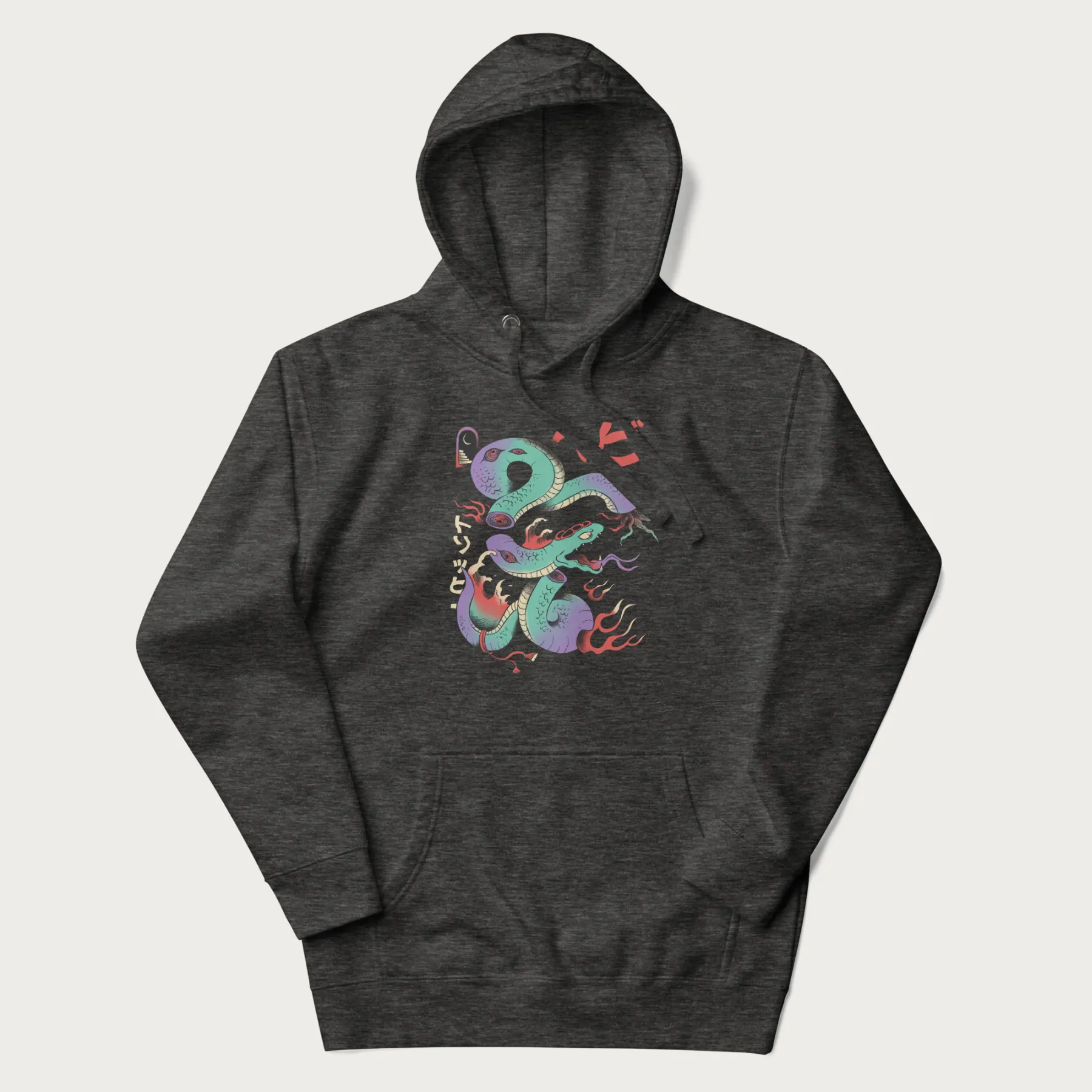 Psychedelic Japanese Snake Hoodie - Image 6
