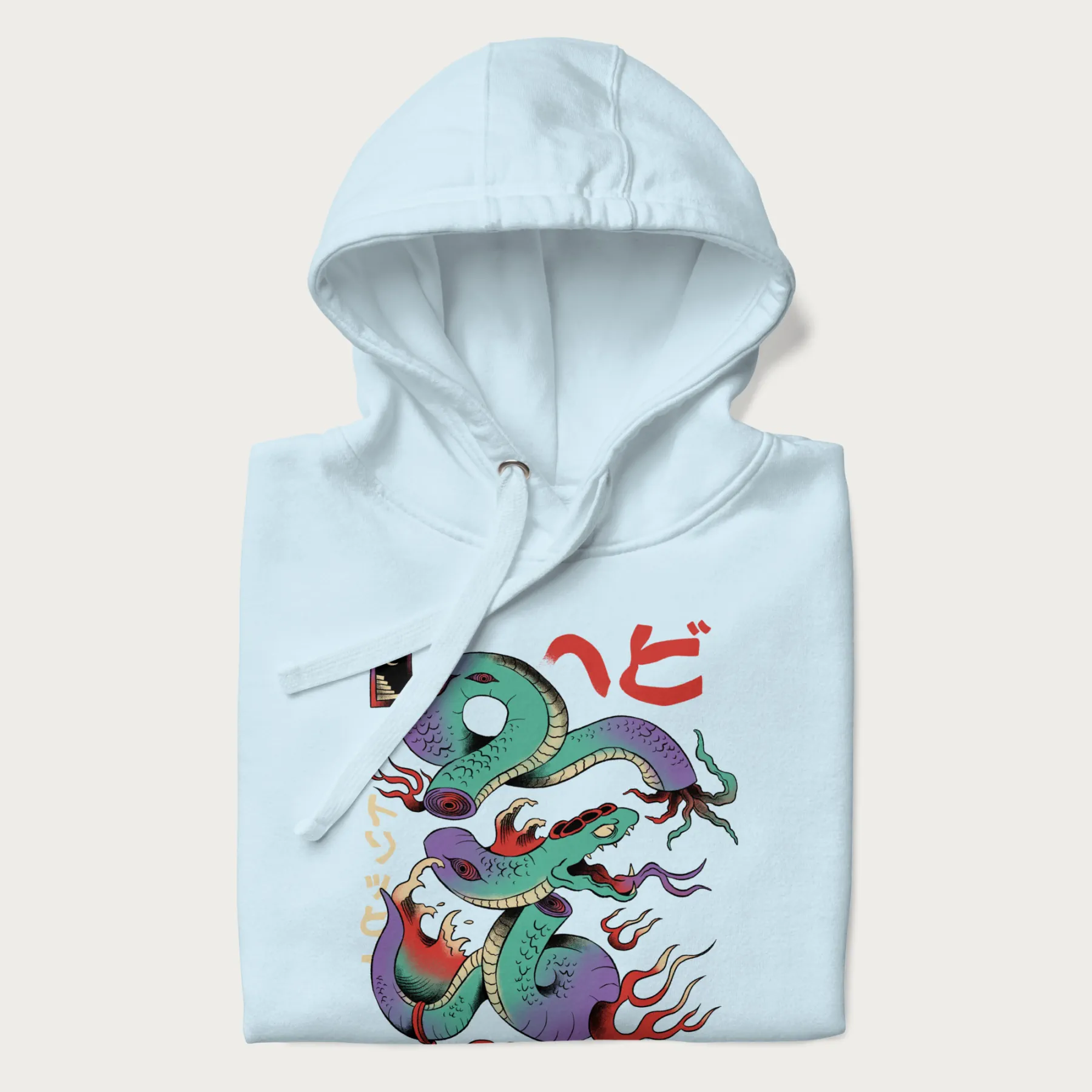 Psychedelic Japanese Snake Hoodie - Image 9