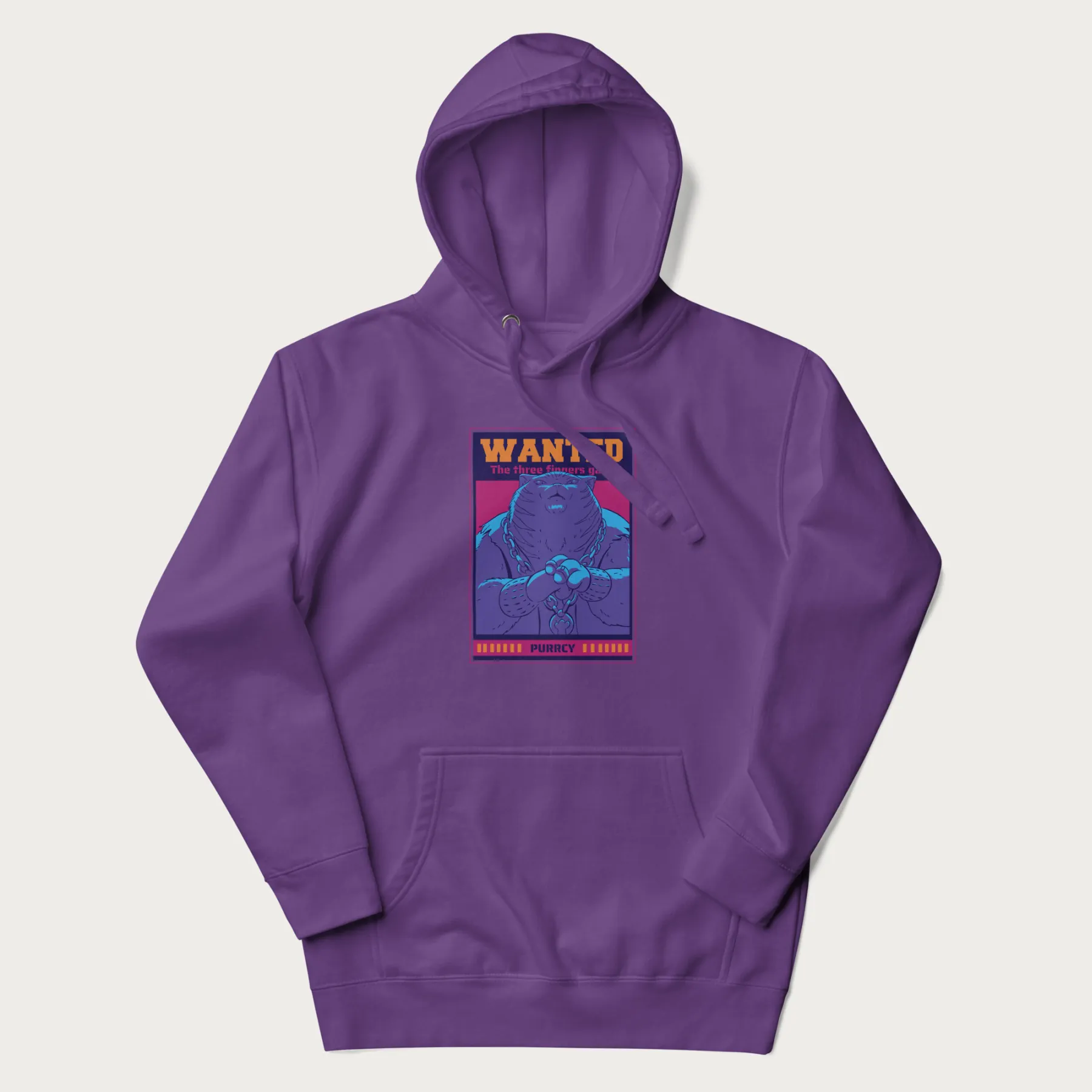 Purrcy 'Three Fingers Gang' Evil Cat Hoodie - Image 18
