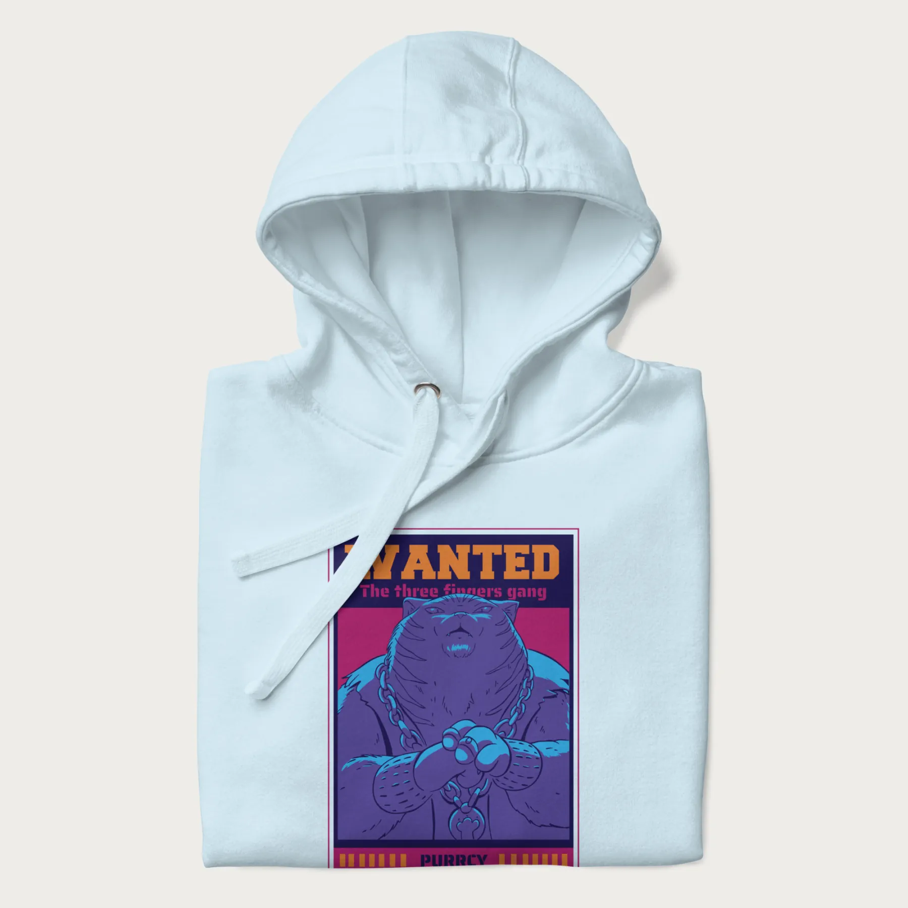 Purrcy 'Three Fingers Gang' Evil Cat Hoodie - Image 19