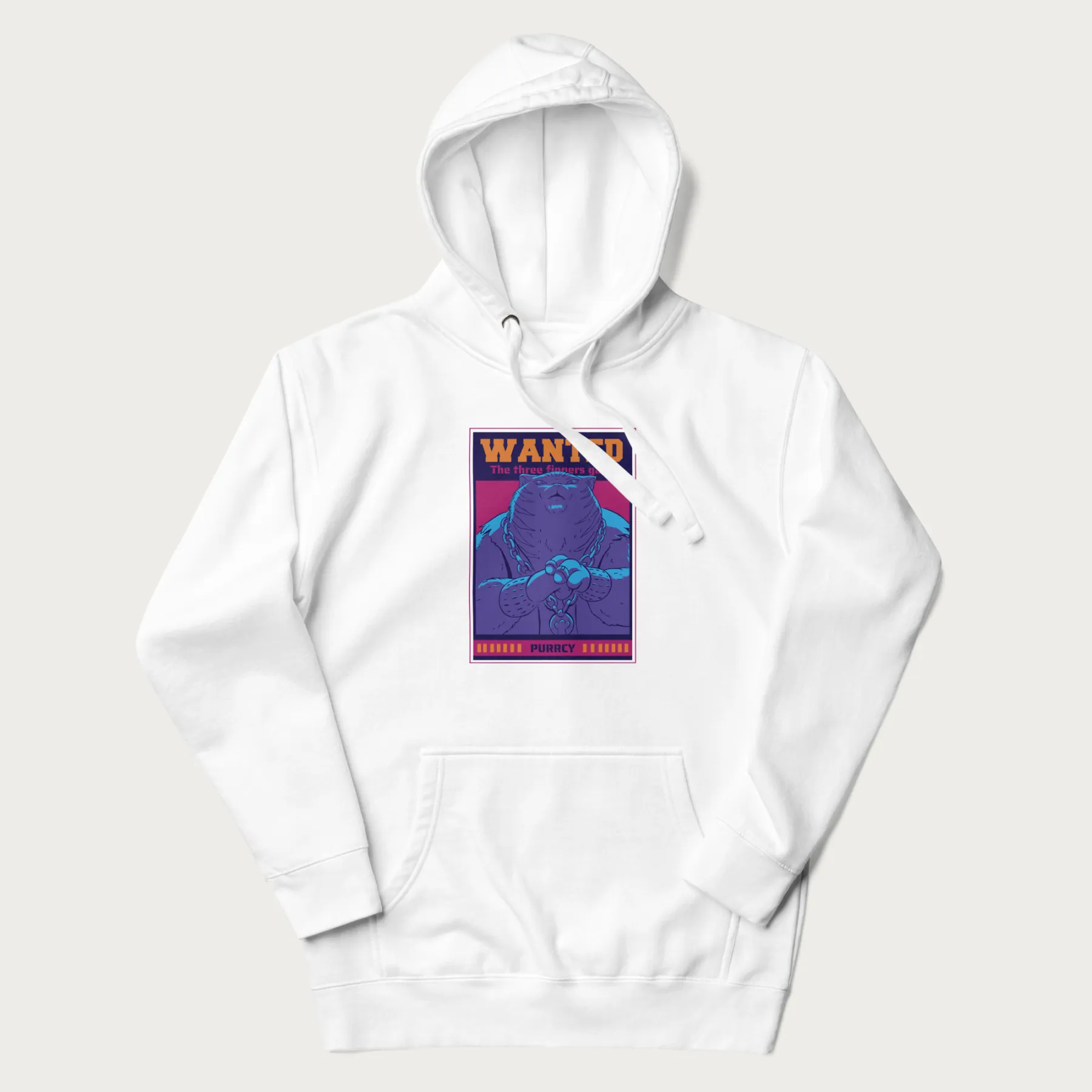 Purrcy 'Three Fingers Gang' Evil Cat Hoodie - Image 24