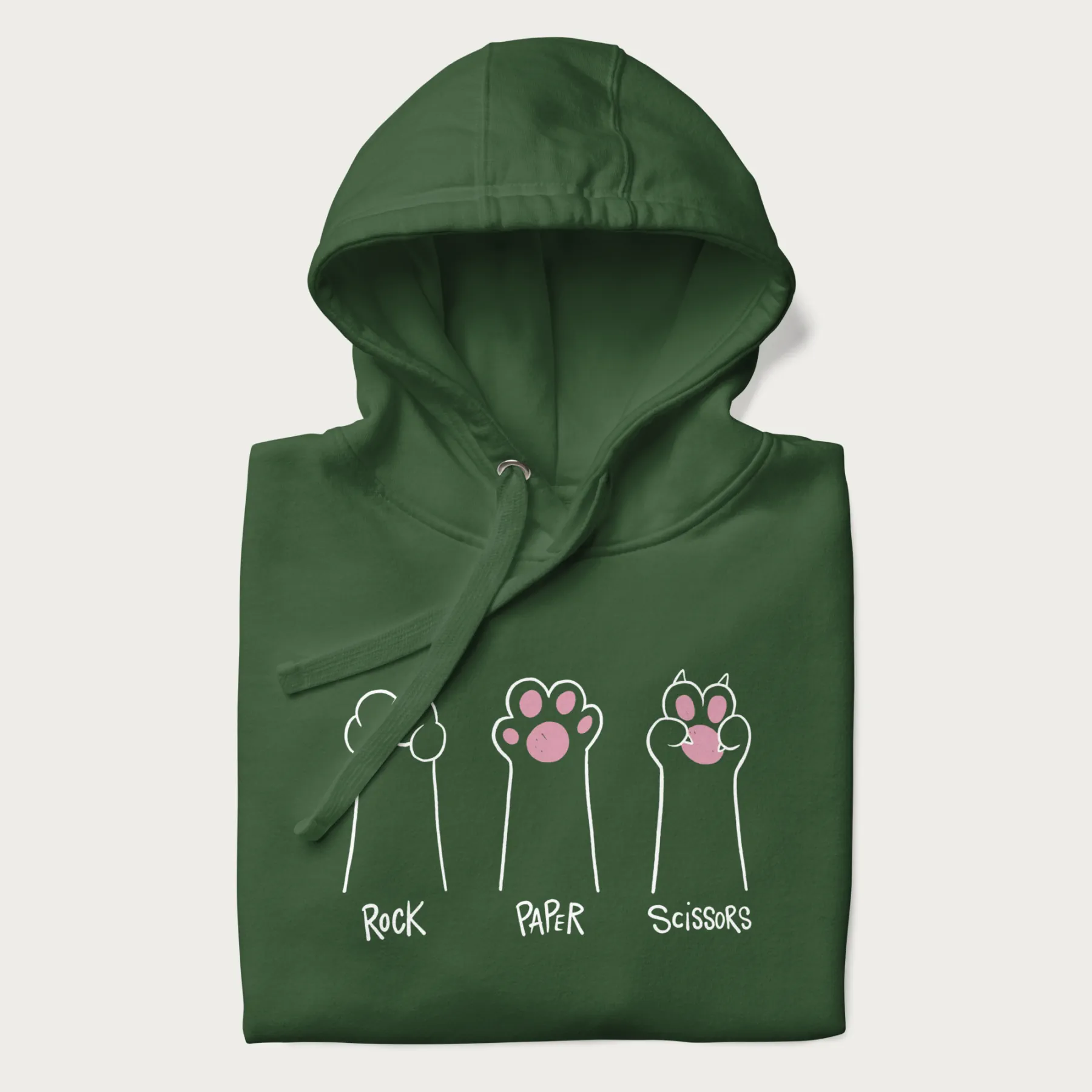 Rock Paper Scissors Cat Paw Hoodie - Image 11