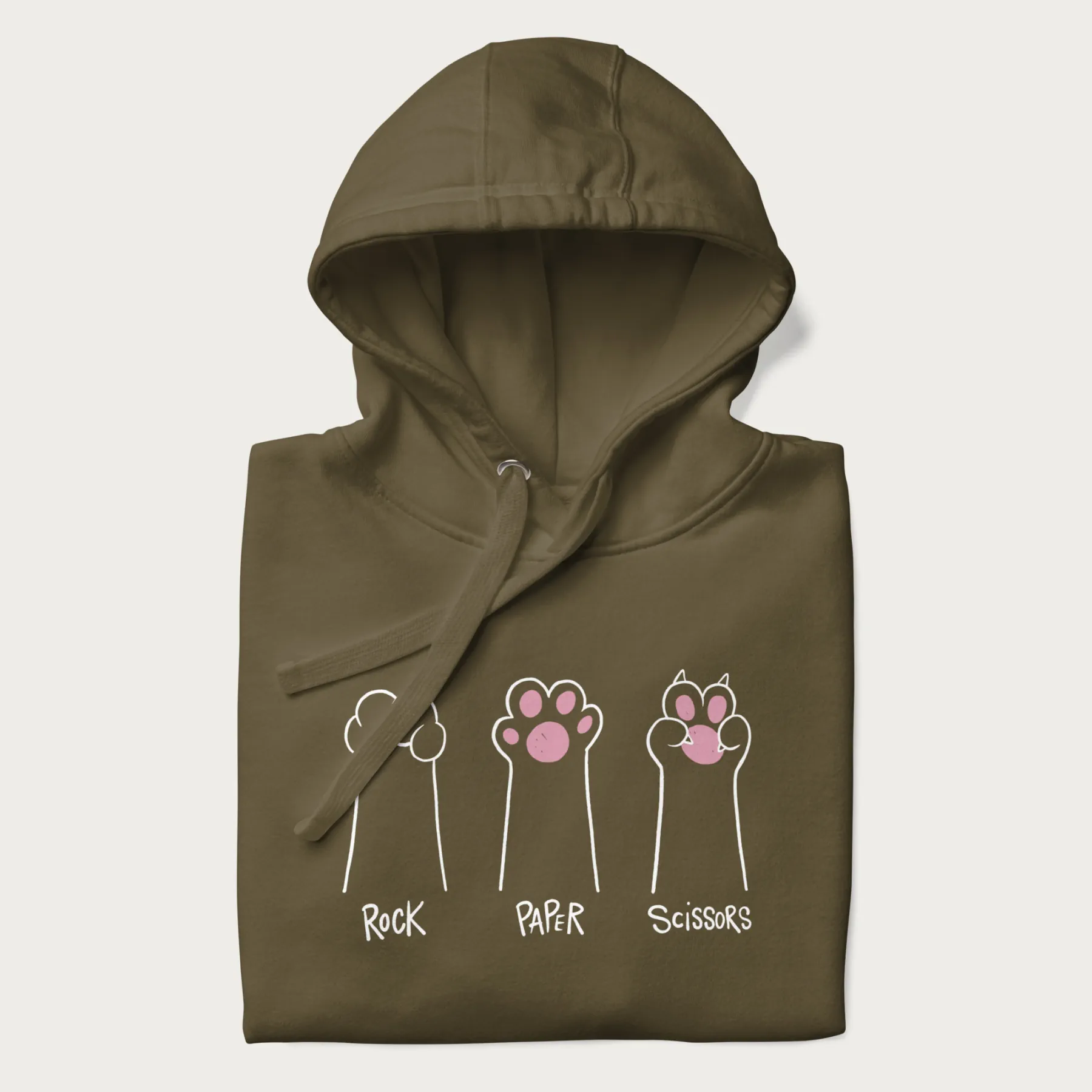 Rock Paper Scissors Cat Paw Hoodie - Image 15