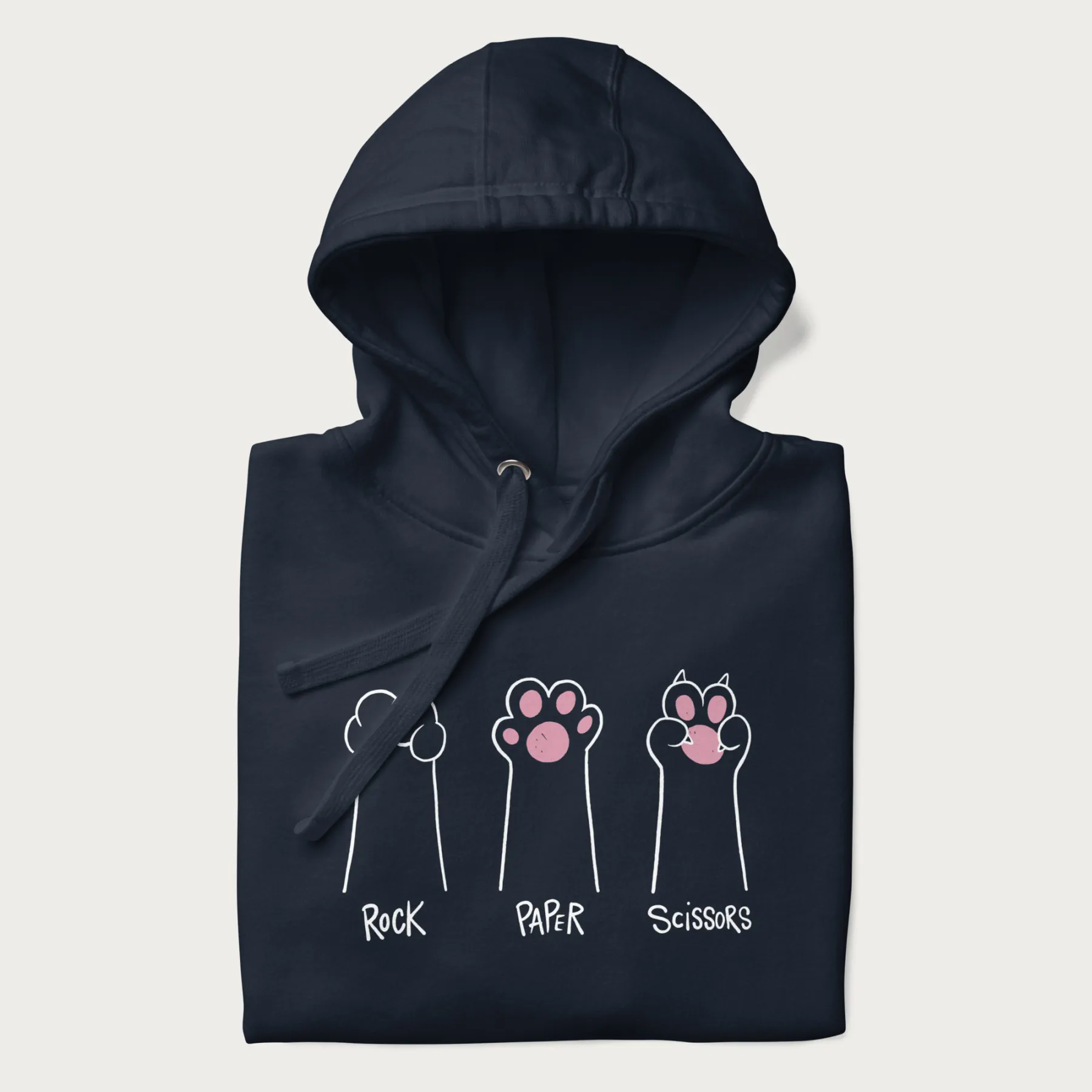 Rock Paper Scissors Cat Paw Hoodie - Image 17