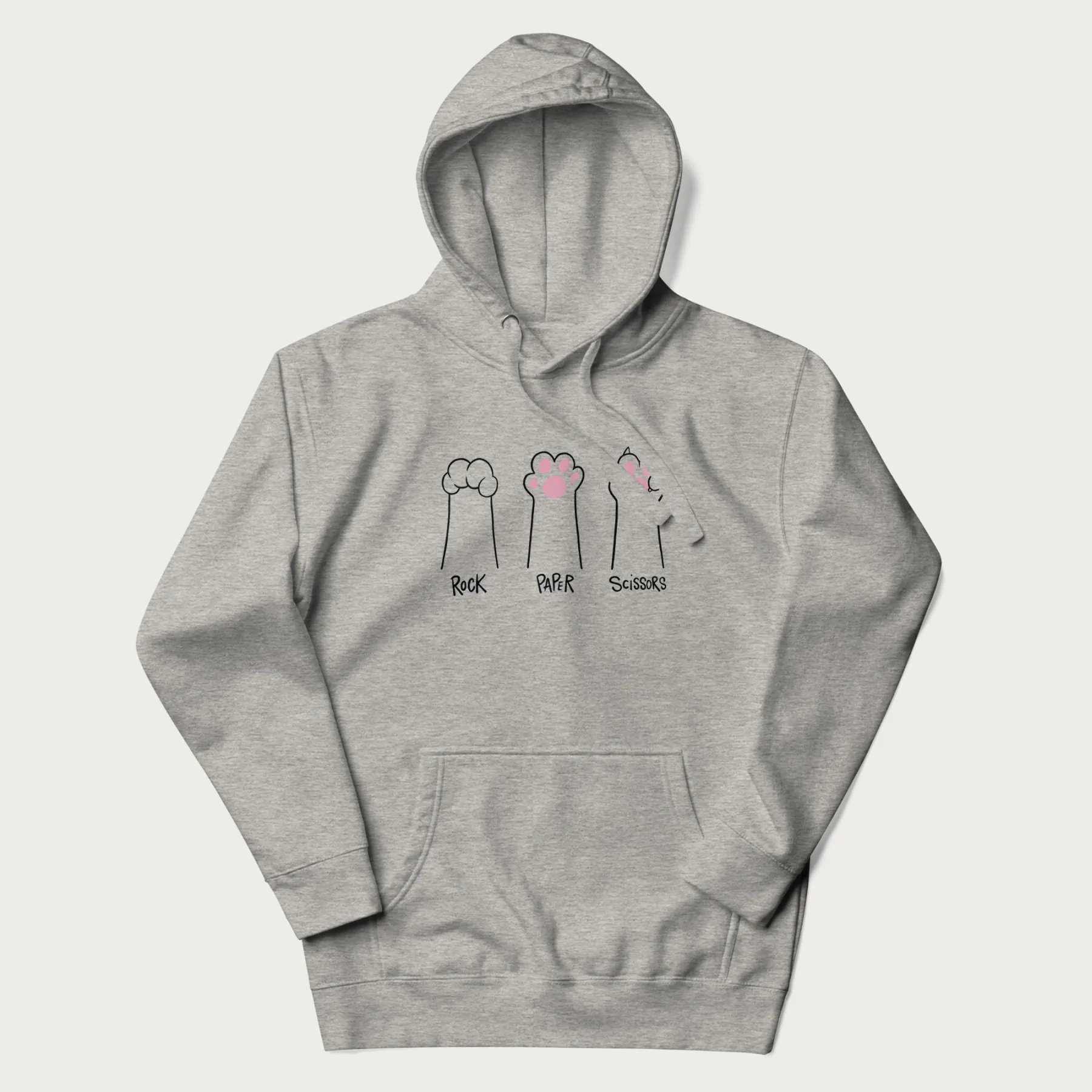 Rock Paper Scissors Cat Paw Hoodie - Image 6