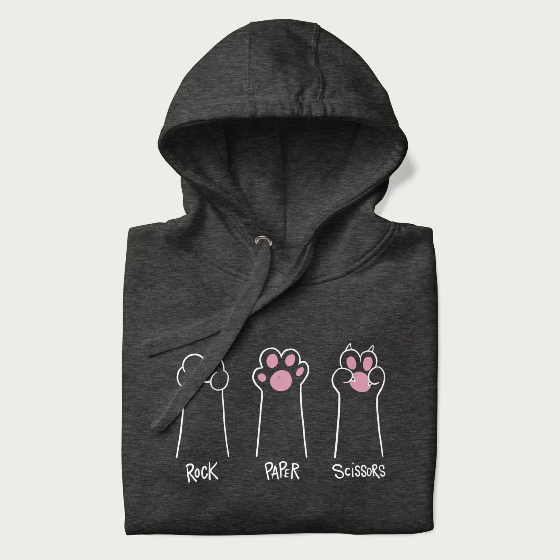 Rock Paper Scissors Cat Paw Hoodie - Image 7
