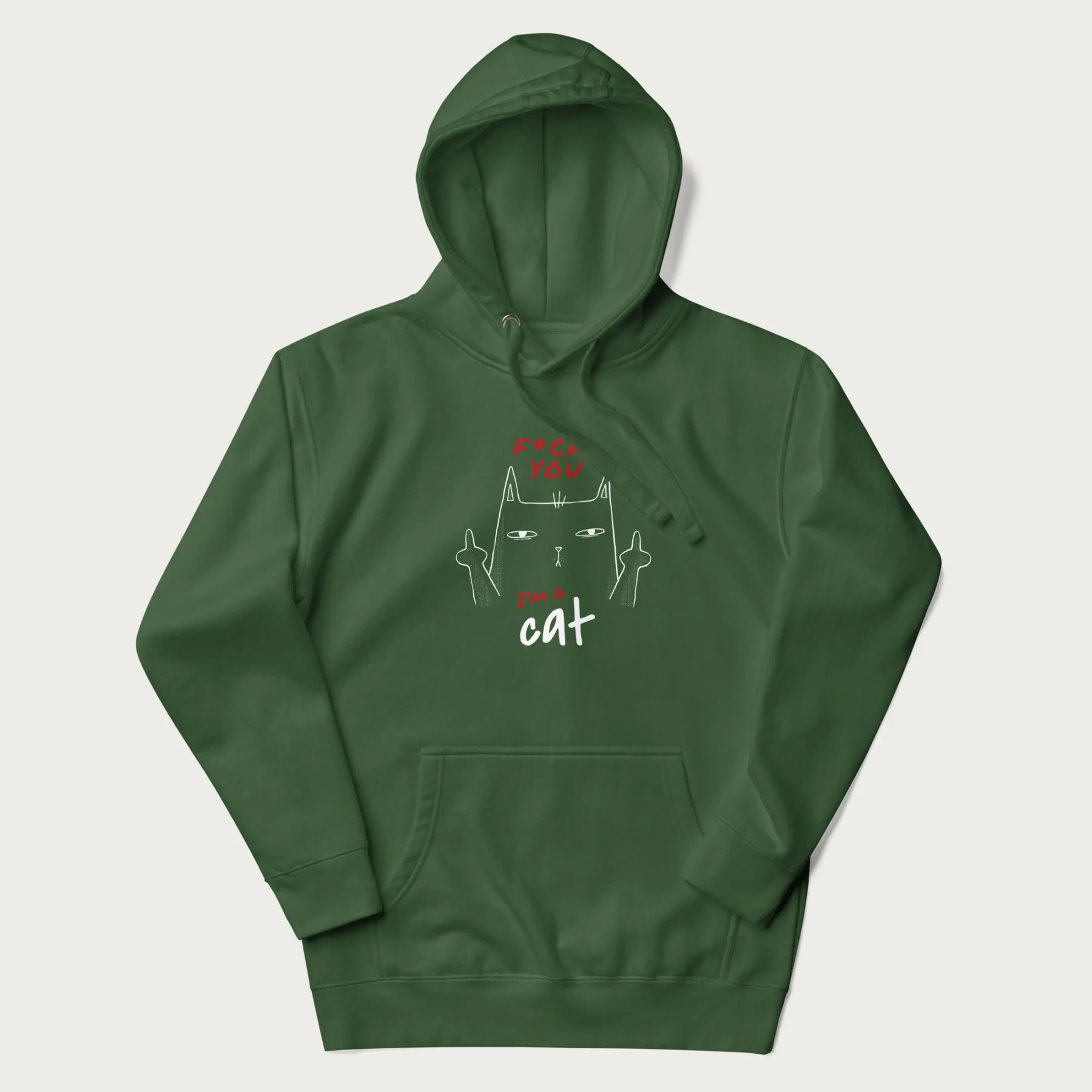 Sassy 'I'm A Cat' Hoodie - Image 10
